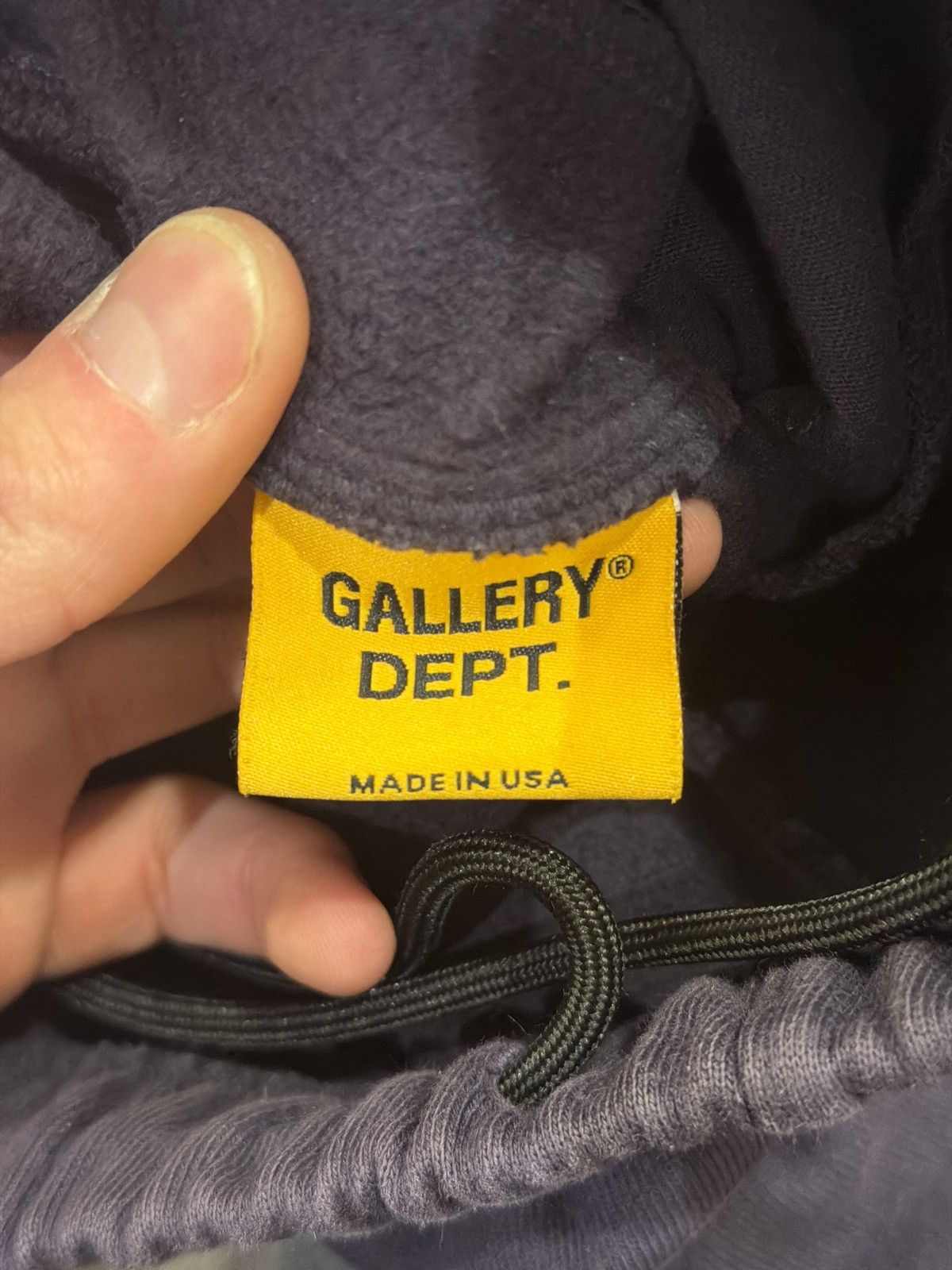 Gallery Dept. Gallery Dept French Logo Flared Sweatpants - Navy Size US 36 / EU 52 - 7 Thumbnail