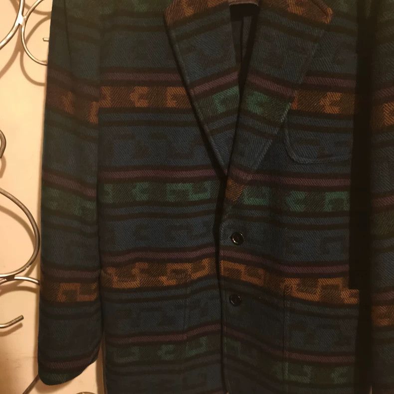 Kenzo KENZO size2 Plaid wool jacket Size 38L - 2 Thumbnail