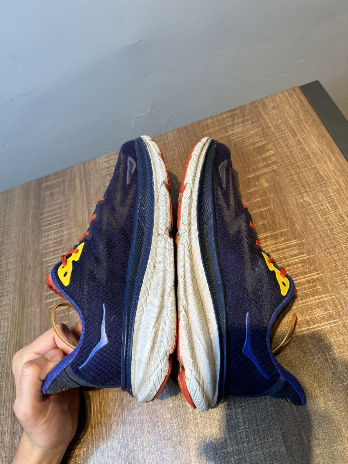 Hoka Hoka One One Clifton 9 Wide Bellwether Blue Size 9D Shoes Size US 9 / EU 42 - 5 Thumbnail