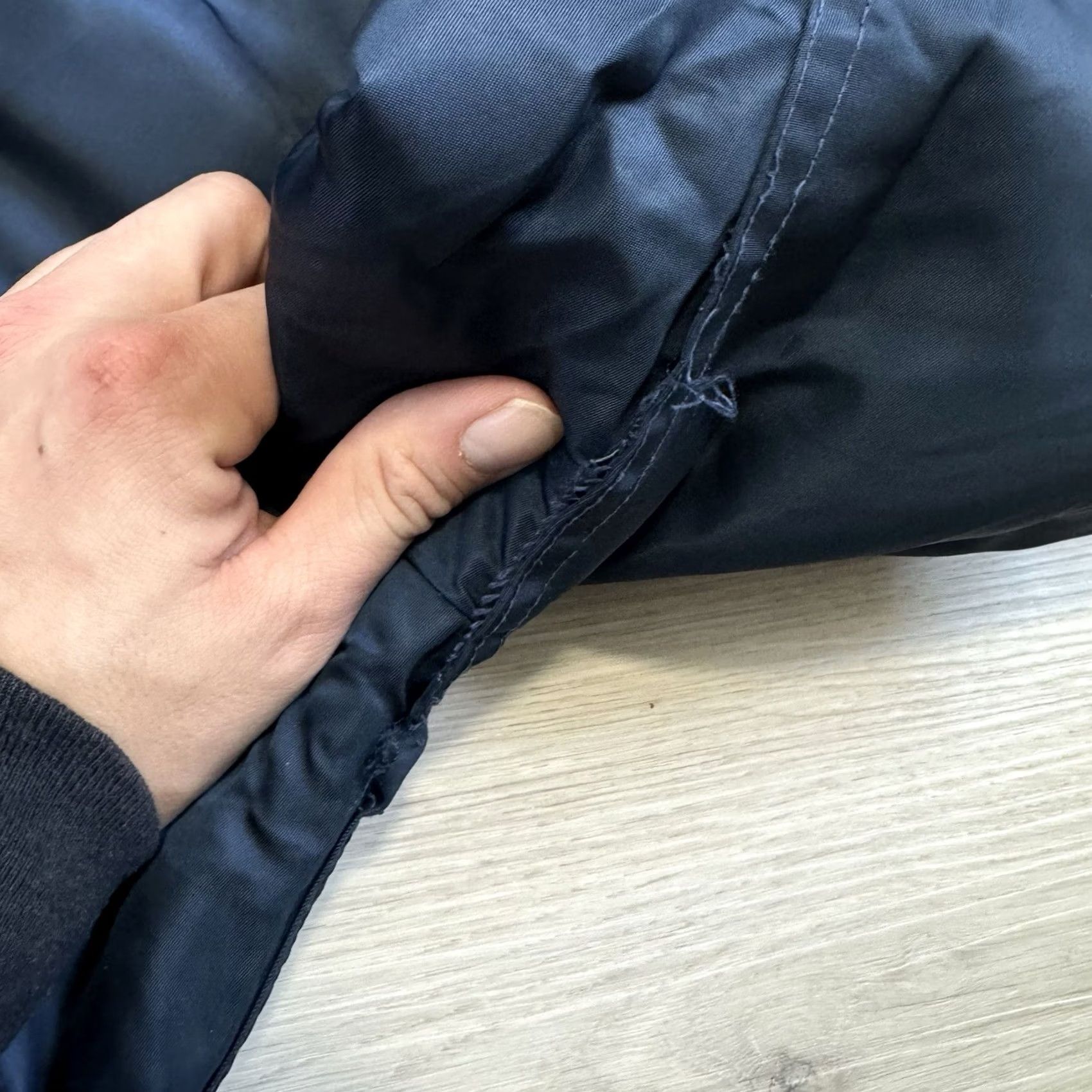 Vintage VINTAGE N3b Parka Navy Blue Men Flying Jacket Authentic Arctic Snorkel Parka 40 Size US XXS / EU 40 - 8 Thumbnail