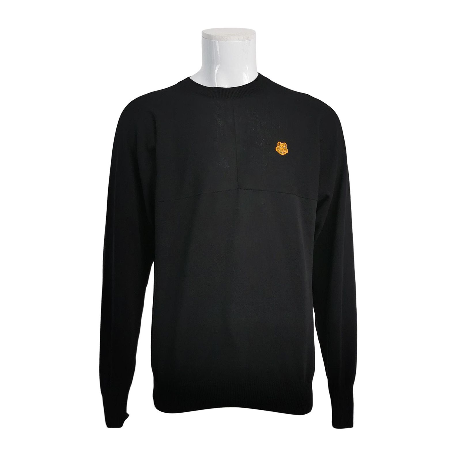 Kenzo Kenzo Tiger Patch Cotton Sweater Size M Size US M / EU 48-50 / 2 - 1 Thumbnail