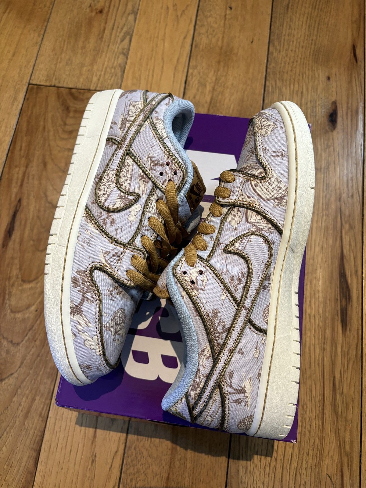 Nike Dunk Low SB city of style pastoral print