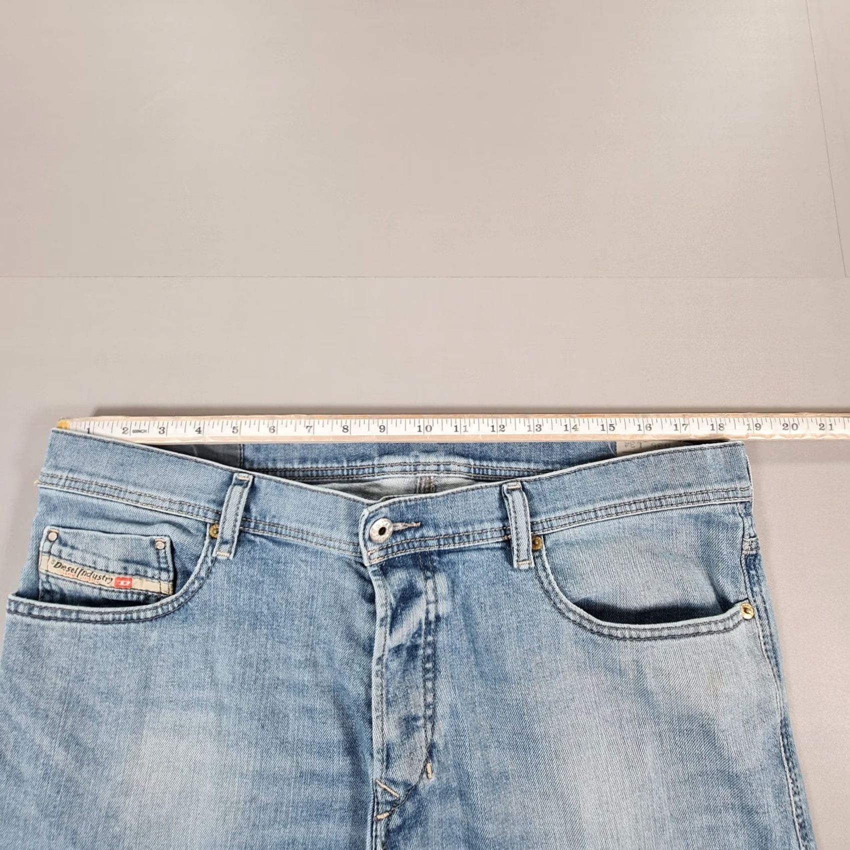 Diesel Diesel Jeans W36 L29 Tepphar Slim Stretch Denim 0982H Carrot Blue 5-Pocket Mens Regular Cotton Size US 36 / EU 52 - 6 Thumbnail