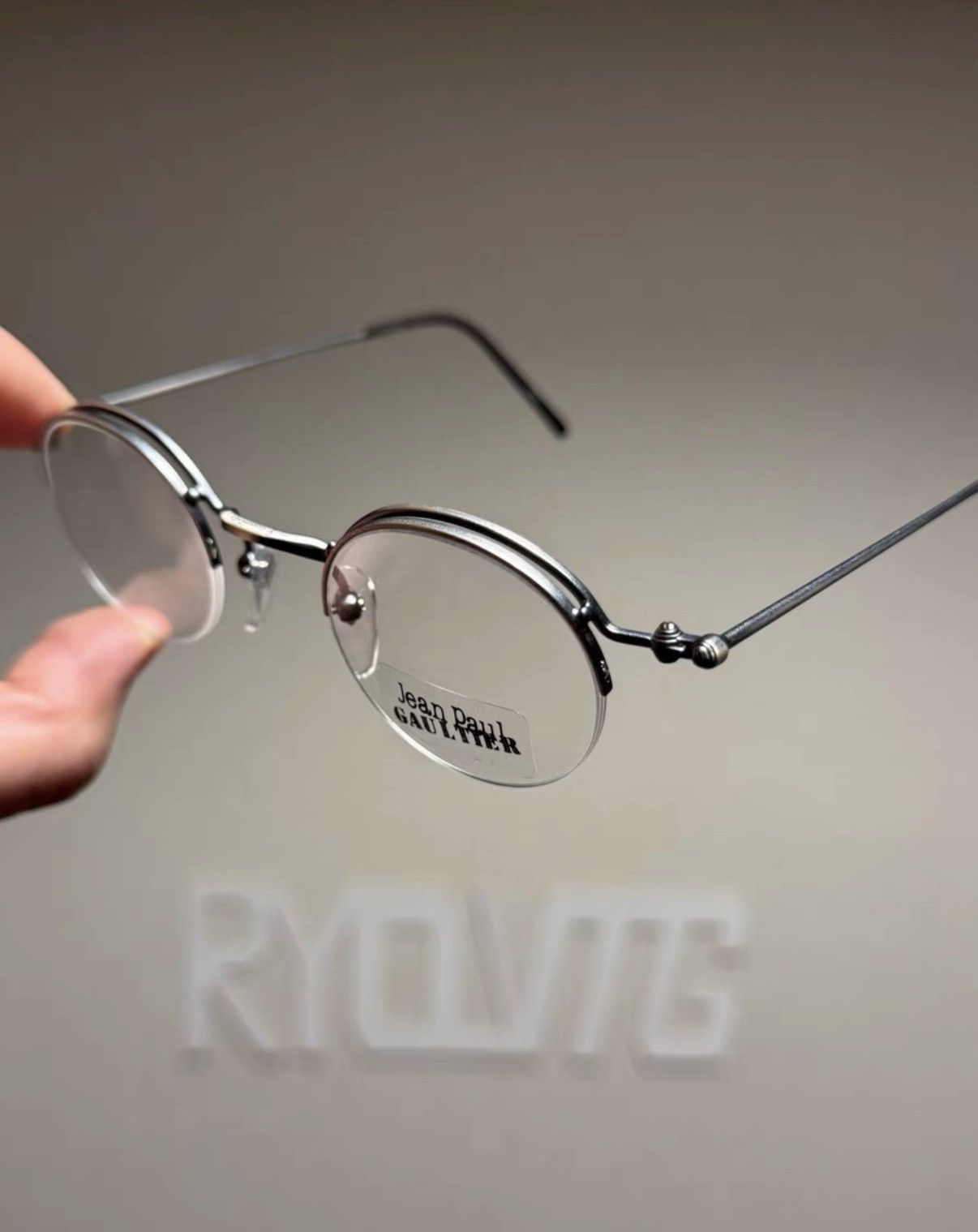 Jean Paul Gaultier Jean Paul Gaultier Half-Frame Ultra-Light glasses K24 Size ONE SIZE - 7 Thumbnail