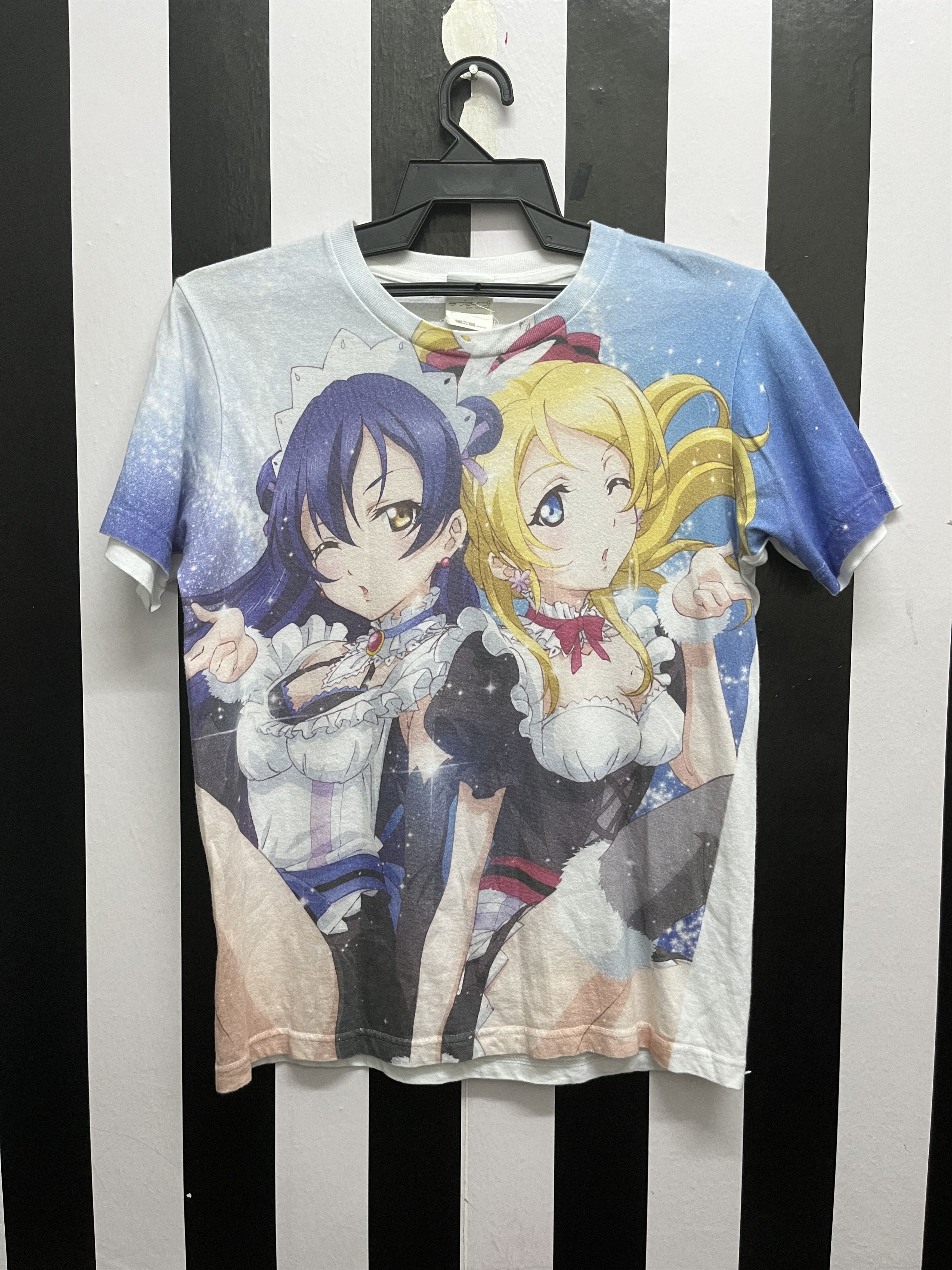 Anime × Cartoon Network × Japanese Brand Overprint School Of Project Very Rare Size US M / EU 48-50 / 2 - 2 Thumbnail