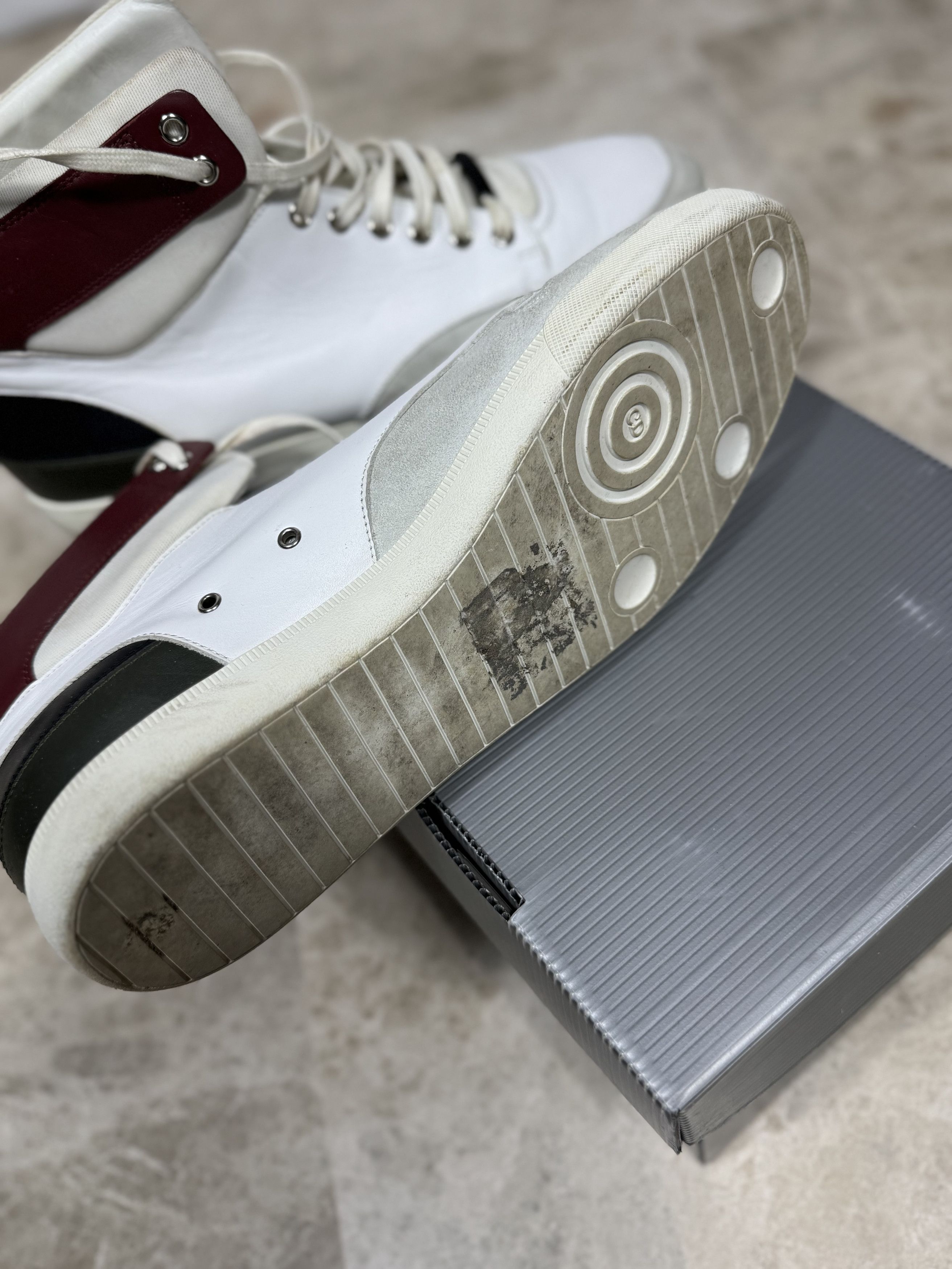 Dior Dior Leather Sneakers Size US 12 / EU 45 - 4 Thumbnail