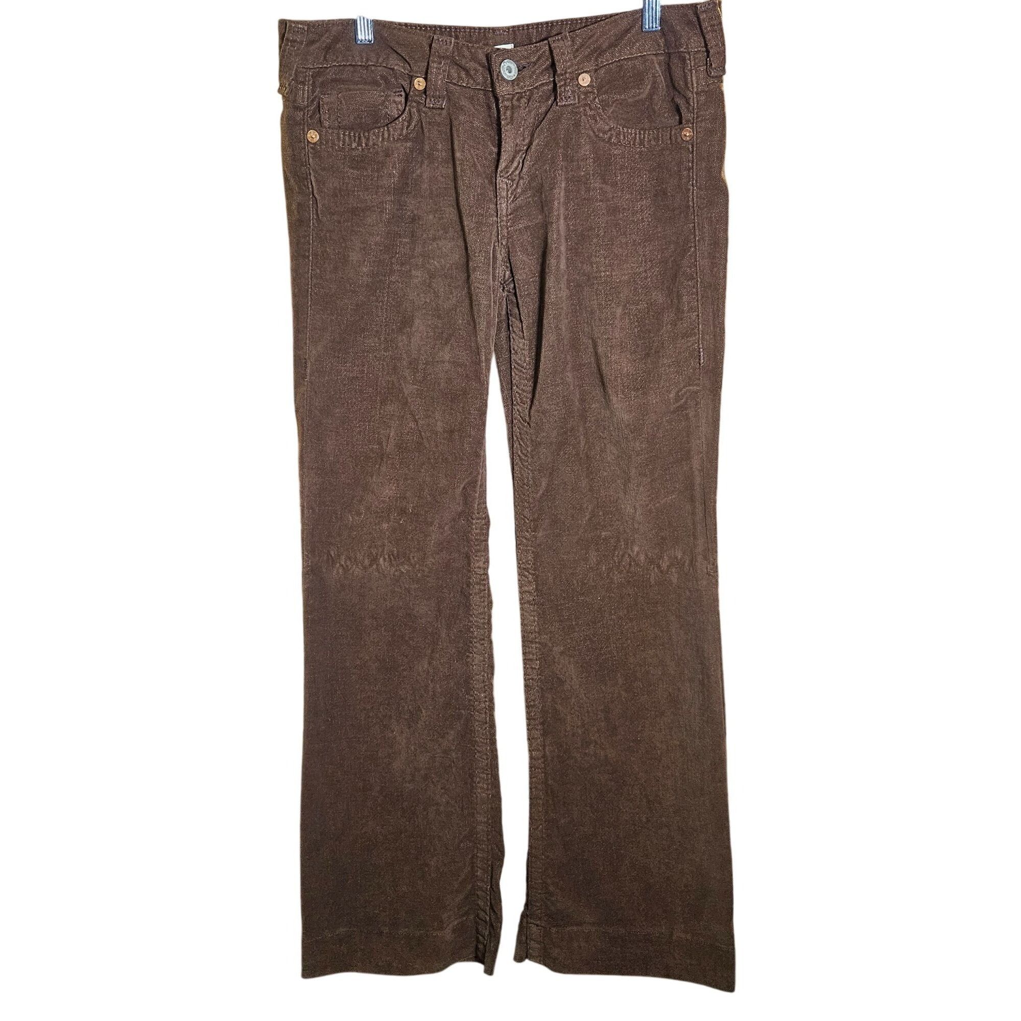 True Religion True Religion Wn Corduroy Pant Trendy Brown 32 Gorpcore Fall Size 34" / US 12 / IT 48 - 2 Thumbnail