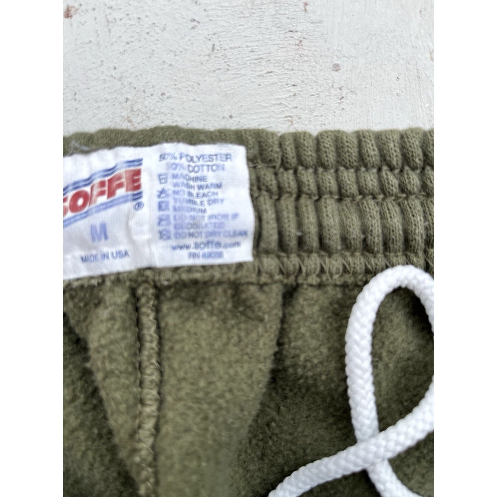 Soffe VINTAGE Soffe USMC Green Joggers Mens M Sweatpants Military Activewear Gym Shirt? Size US 31 - 4 Thumbnail