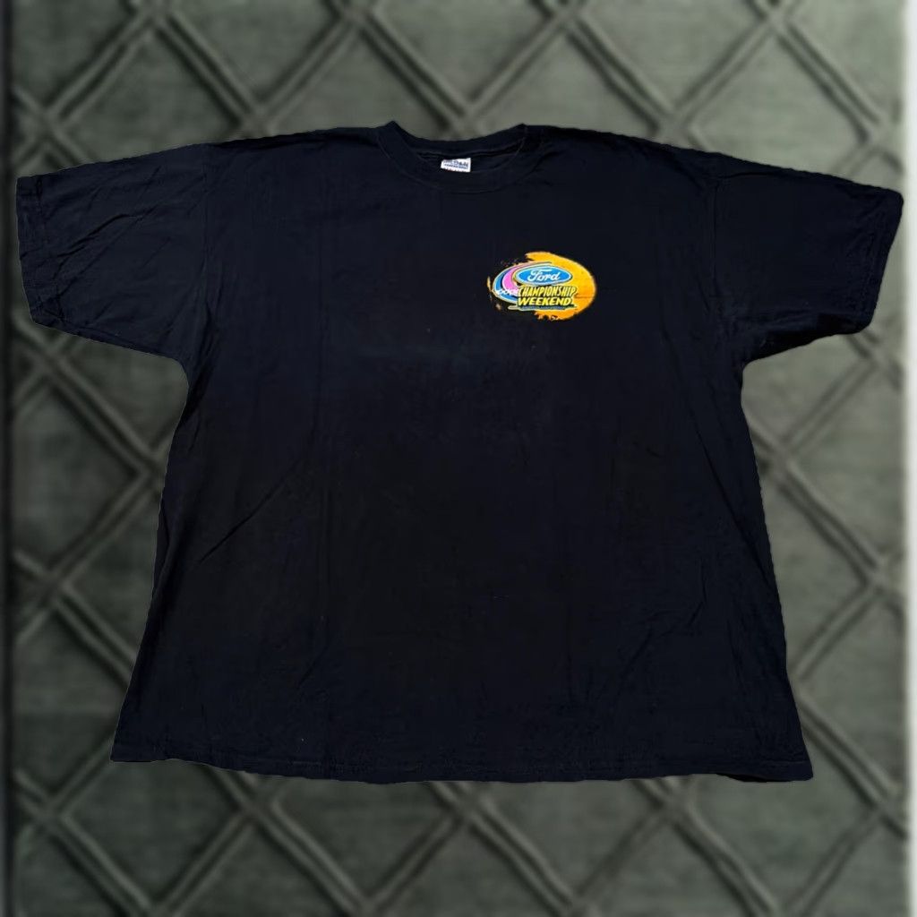 Ford VINTAGE Ford Championship Weekend Homestead Miami NASCAR Racing T-Shirt 2XL Black Mens Shirt Size US XXL / EU 58 / 5 - 1 Thumbnail