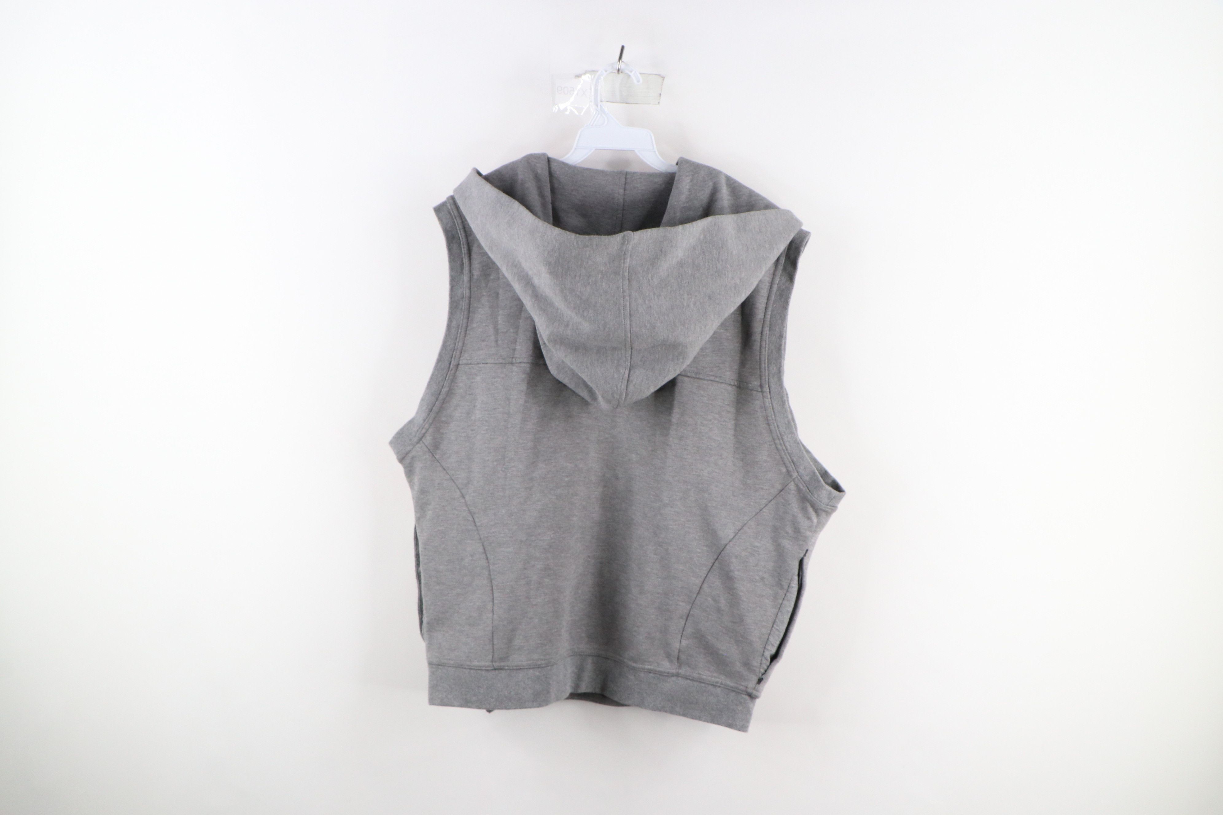 Nike Nike Spell Out Tech Fleece Full Zip Cape Vest Hoodie Gray Size L / US 10 / IT 46 - 8 Thumbnail