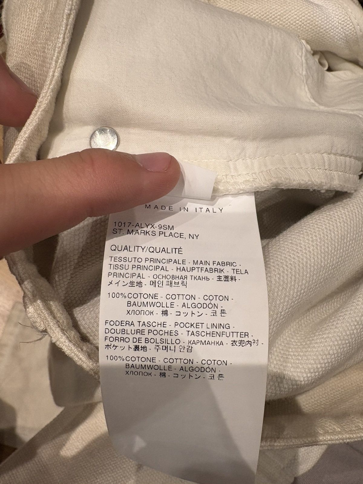 Alyx Alyx Light Wash Skater Pant Size 44E Size US 44 / EU 60 - 6 Thumbnail