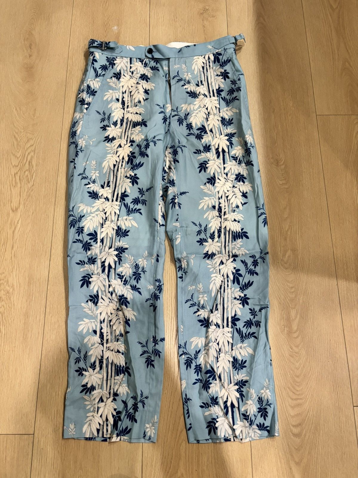 Bode BODE Bamboo Forest Trousers Size US 32 / EU 48 - 4 Thumbnail