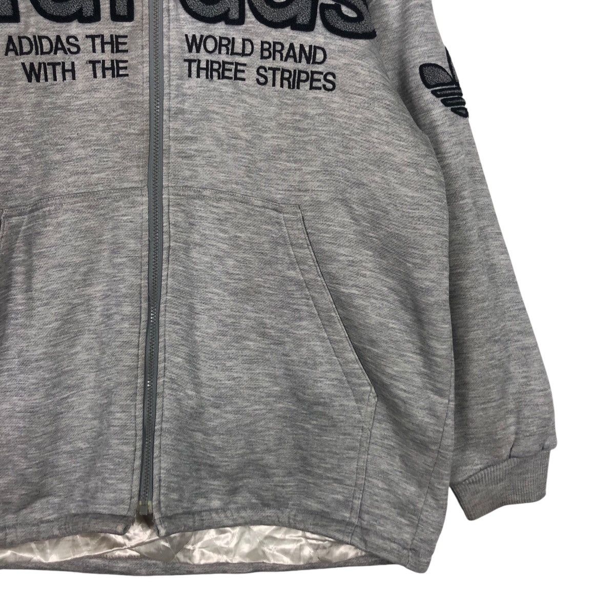 Adidas × Japanese Brand × Vintage Adidas Vintage Jacket Sweater Big Logo 90s Collection #A1 Size US L / EU 52-54 / 3 - 4 Thumbnail