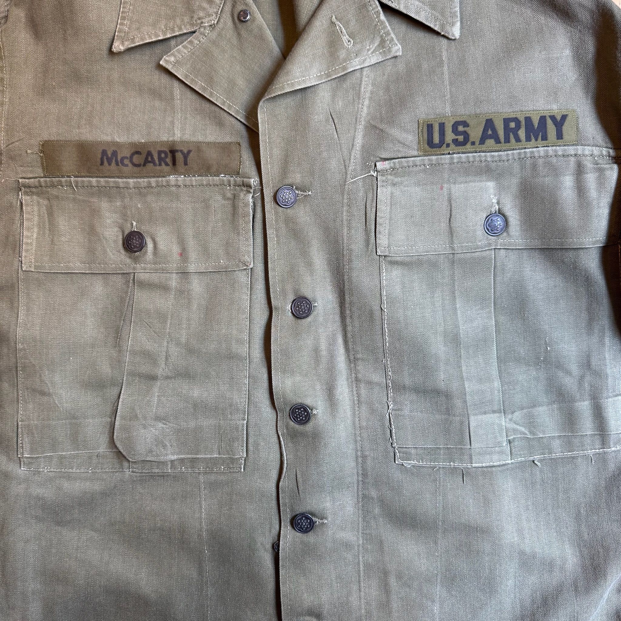 Other Green U.S. Army Military Shirt Size US L / EU 52-54 / 3 - 6 Thumbnail