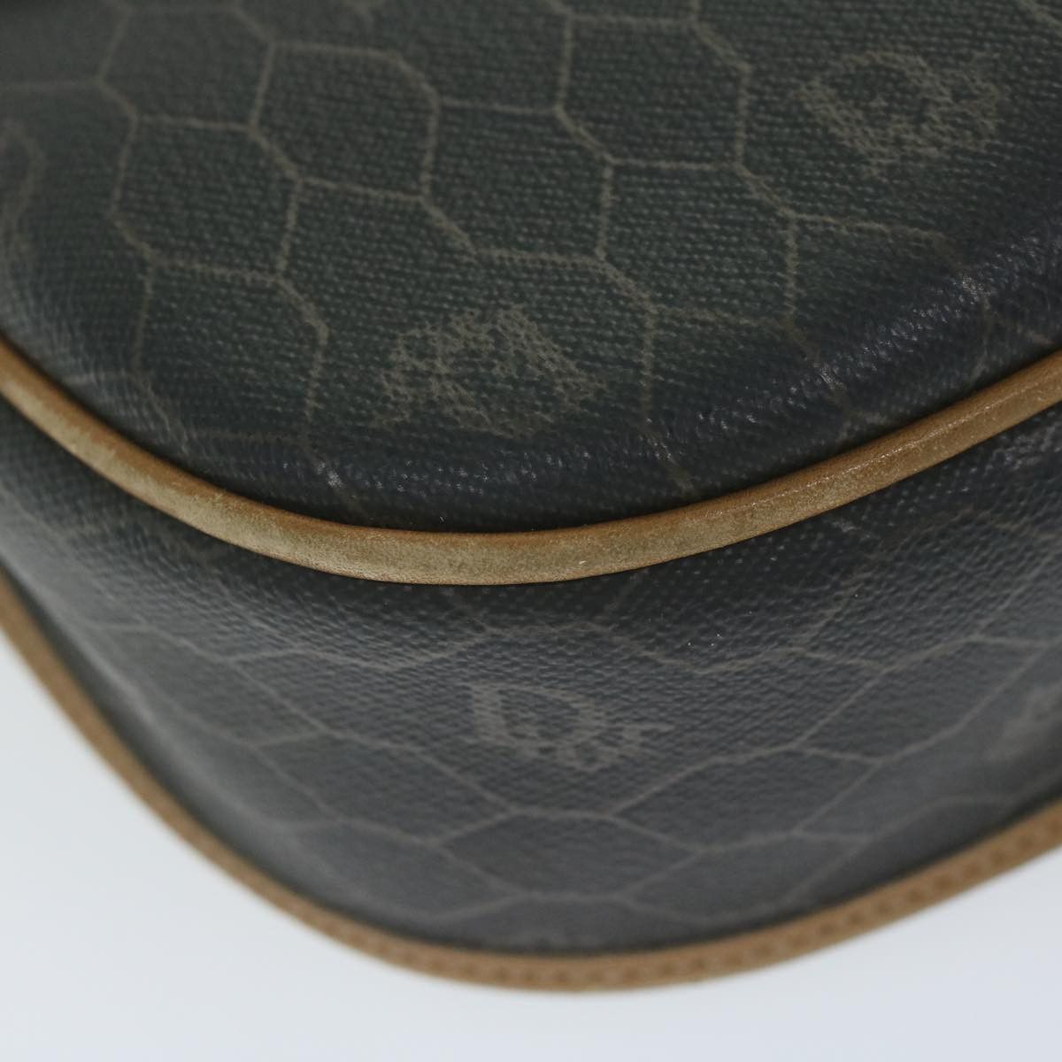 Dior DIOR Honeycomb Canvas Shoulder Bag Pvc Black Size ONE SIZE - 15 Thumbnail