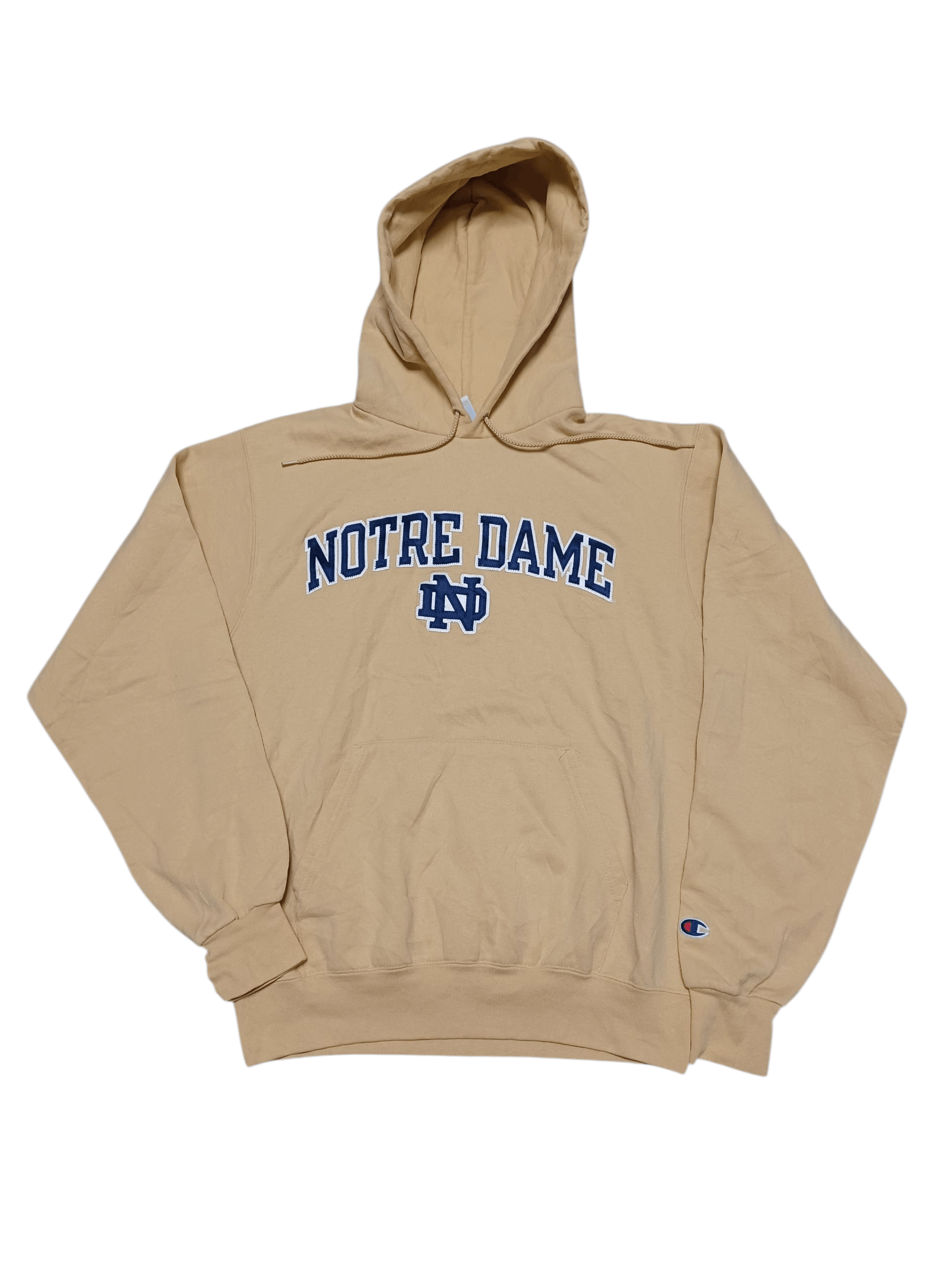 Champion NOTRE DAME VINTAGE CHAMPION BIGLOGO EMBROIDERED HOODIE Size US S / EU 44-46 / 1 - 1 Thumbnail