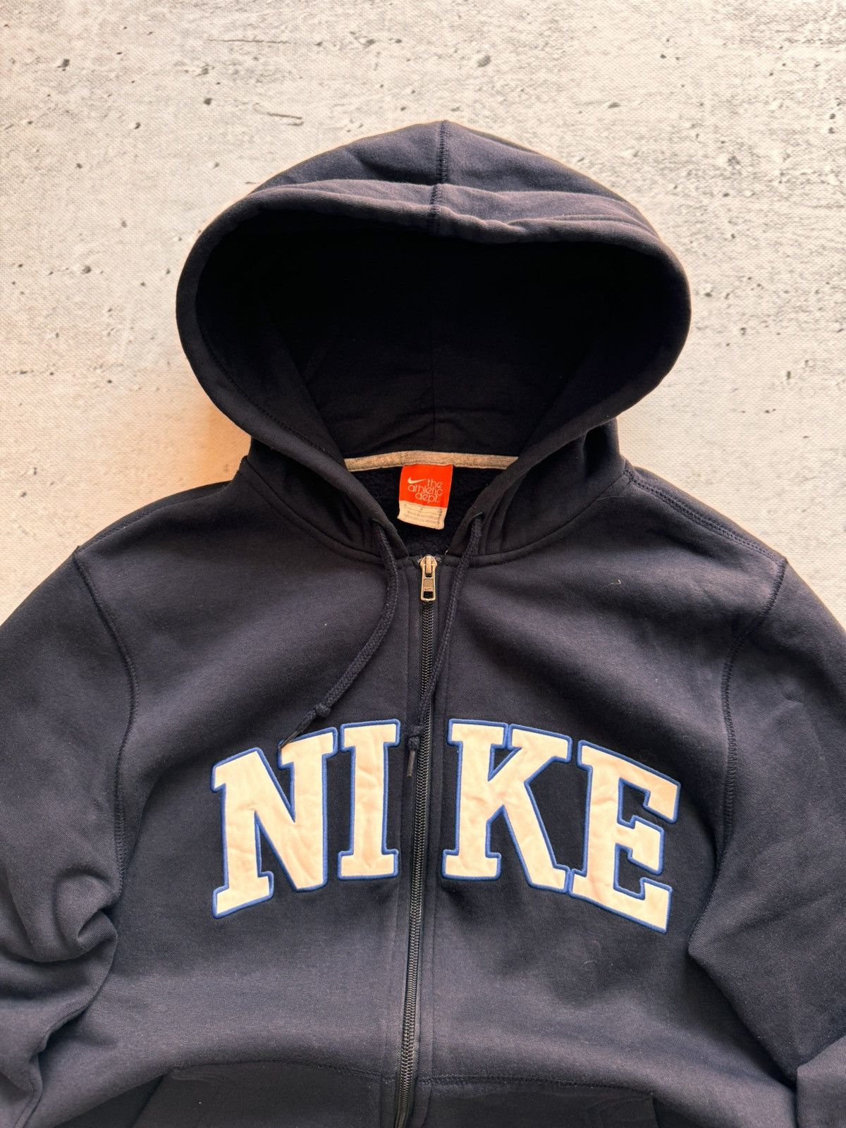 Nike × Vintage NIKE VINTAGE CENTER LOGO OVERSIZE BOXY ZIP HOODIE Size US S / EU 44-46 / 1 - 4 Thumbnail