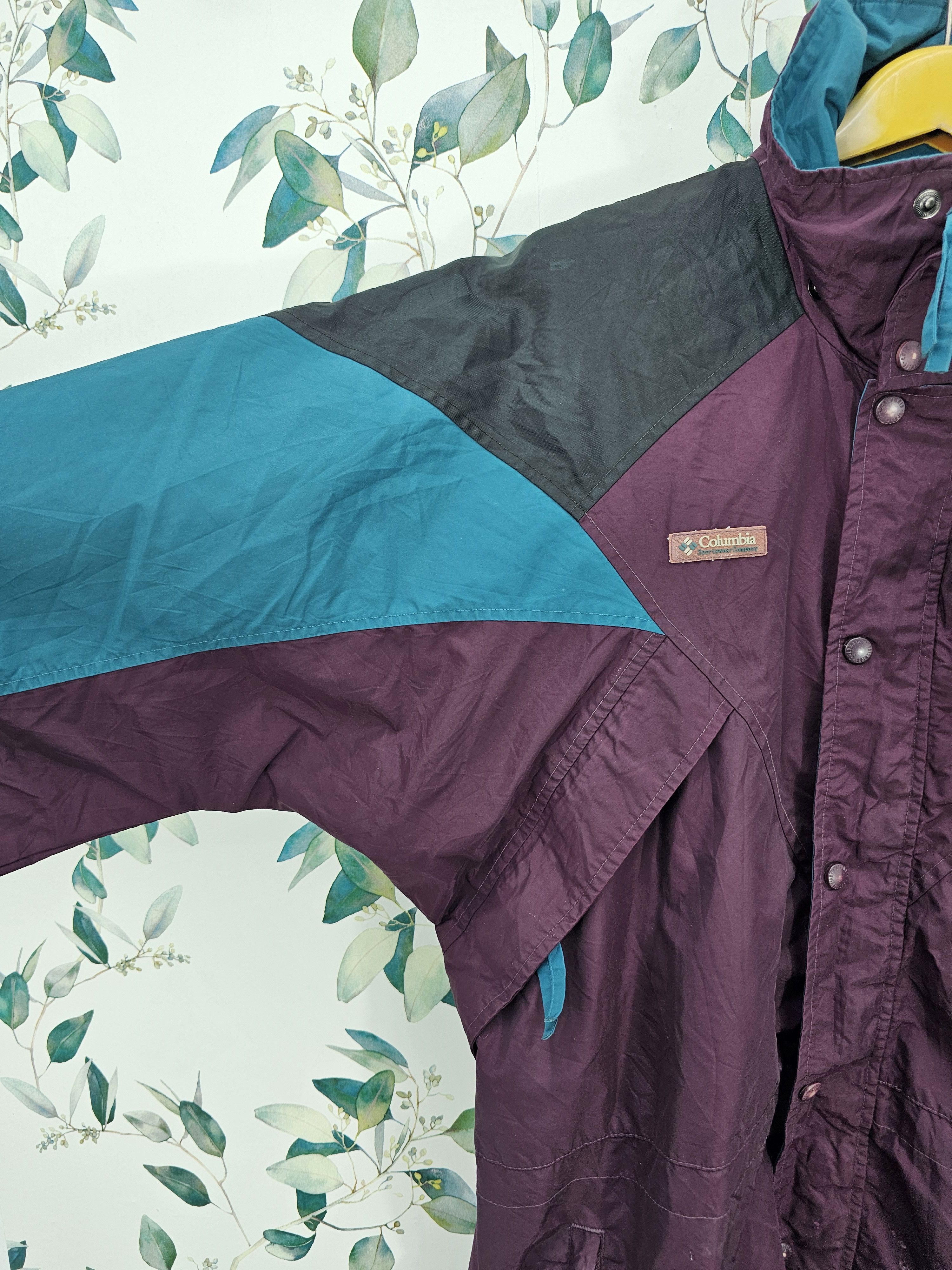 Columbia Vtg COLUMBIA Hunting Outdoor Hiking Windbreaker Jacket J0107 Size US L / EU 52-54 / 3 - 6 Thumbnail