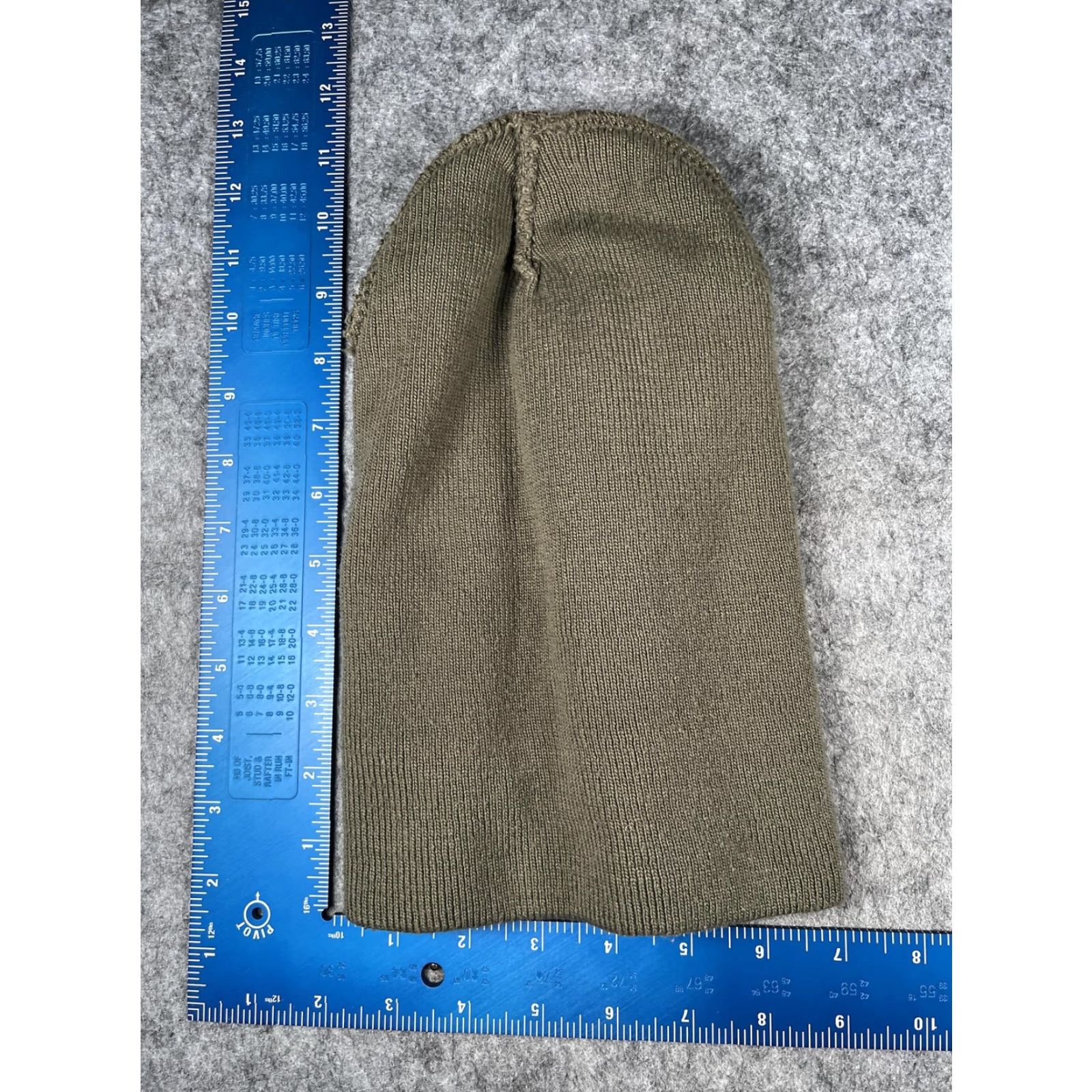 Vintage Wild Fable Beanie Teens One Size Green Knit Lined Stretch Casual Winter Hat Size ONE SIZE - 5 Thumbnail