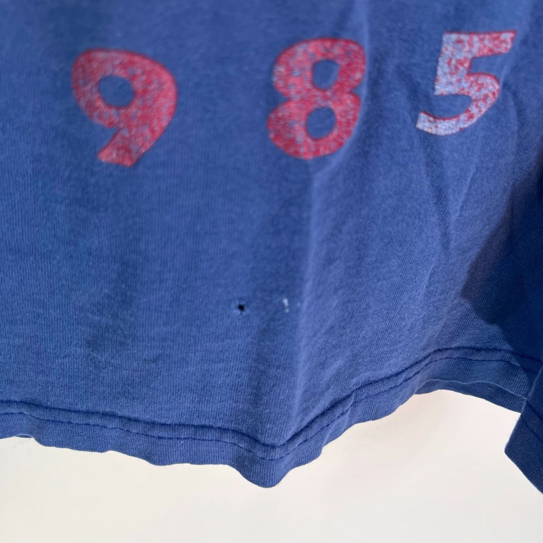 Tommy Hilfiger VINTAGE Tommy Hilfiger T-Shirt Mens L Blue Red Graphic Distressed 90s Astro Boy Size US L / EU 52-54 / 3 - 2 Thumbnail