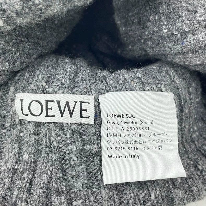 Loewe LOEWE Gray knit cap Size ONE SIZE - 4 Thumbnail