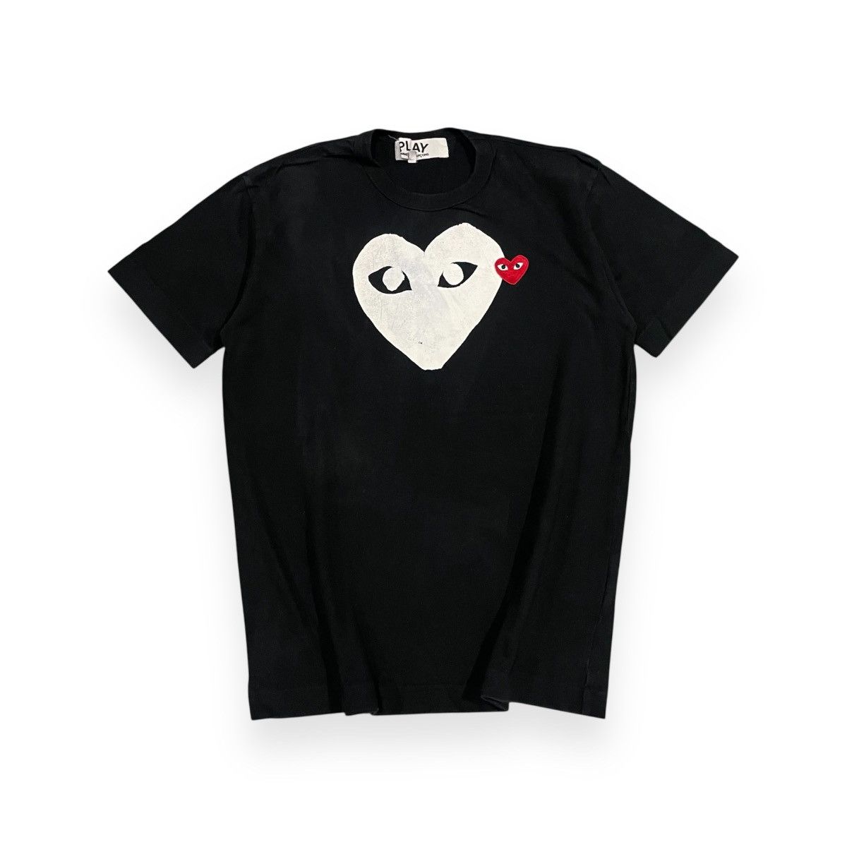 Comme des Garcons Comme Des Garçons Play Heart Logo cotton T-shirt Size US M / EU 48-50 / 2 - 1 Thumbnail