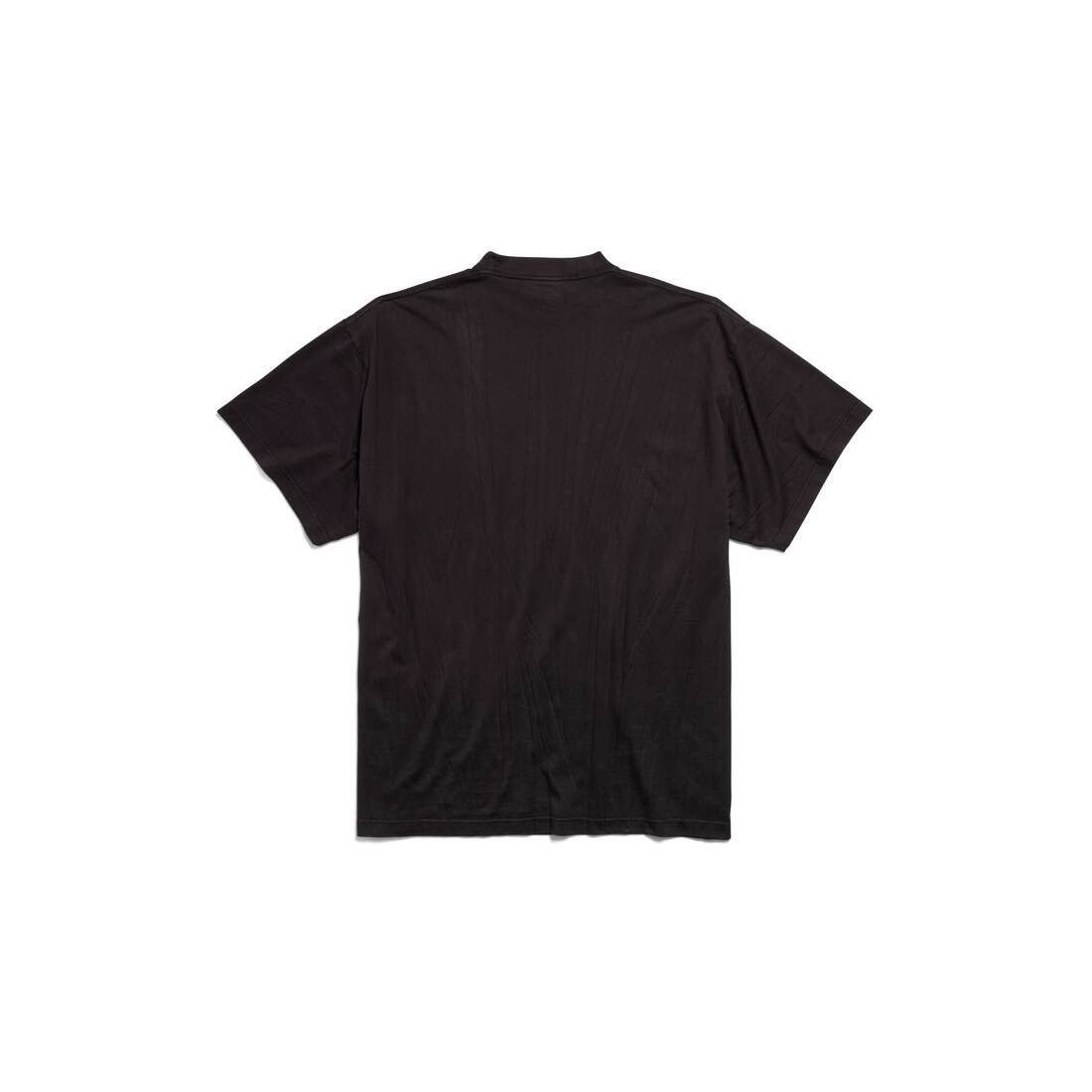 Balenciaga o1la1rc1a0925 Dup / Metal BB Stencil T-Shirt Small Fit Black Size US L / EU 52-54 / 3 - 4 Thumbnail