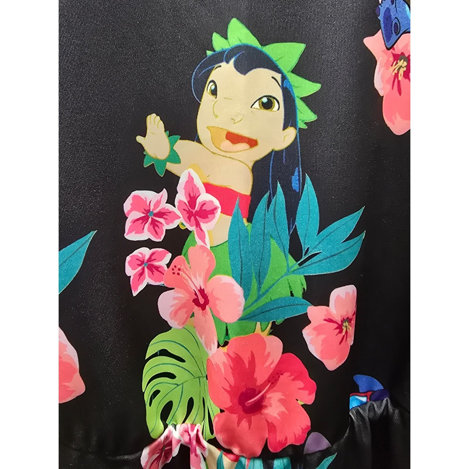 Disney Disney Lilo & Stitch Black Tank Dress, Girl's XL Size XL / US 12-14 / IT 48-50 - 3 Thumbnail