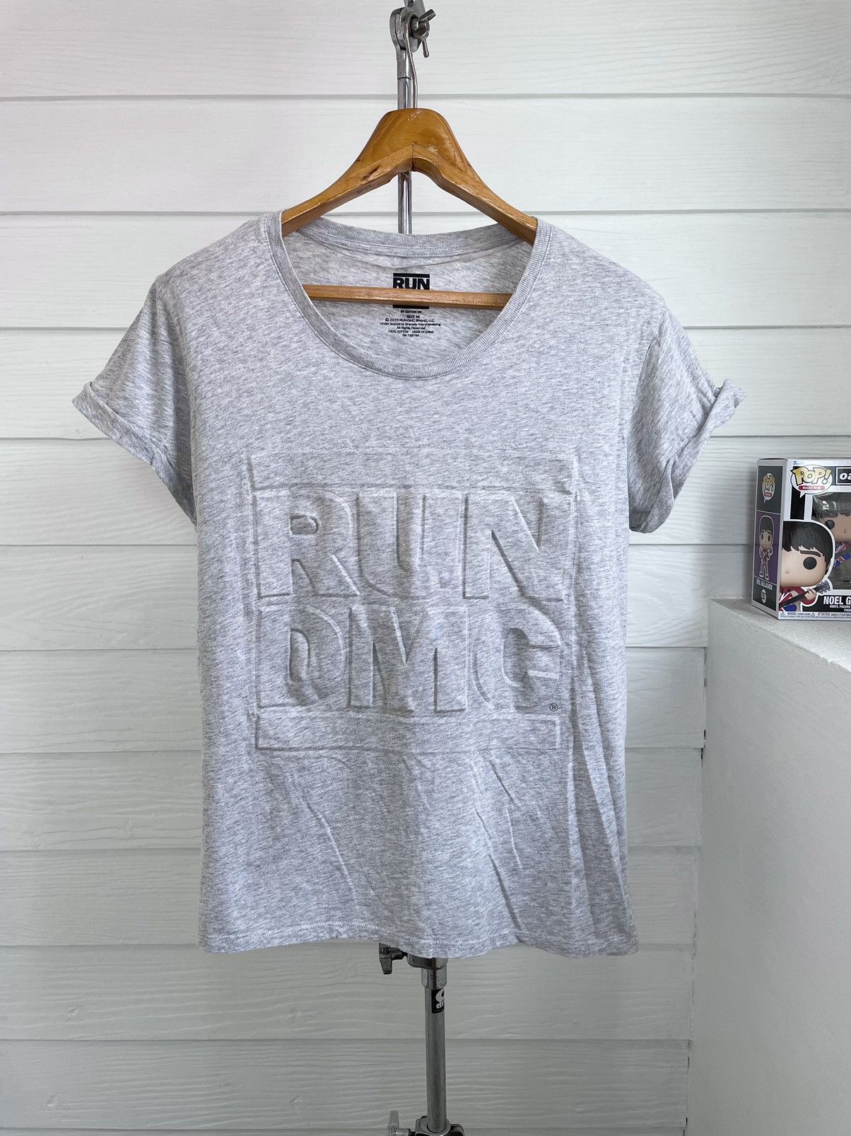 Band Tees × Cotton On × RUN DMC VINTAGE 2015 RUN DMC T-SHIRT Size L / US 10 / IT 46 - 1 Thumbnail