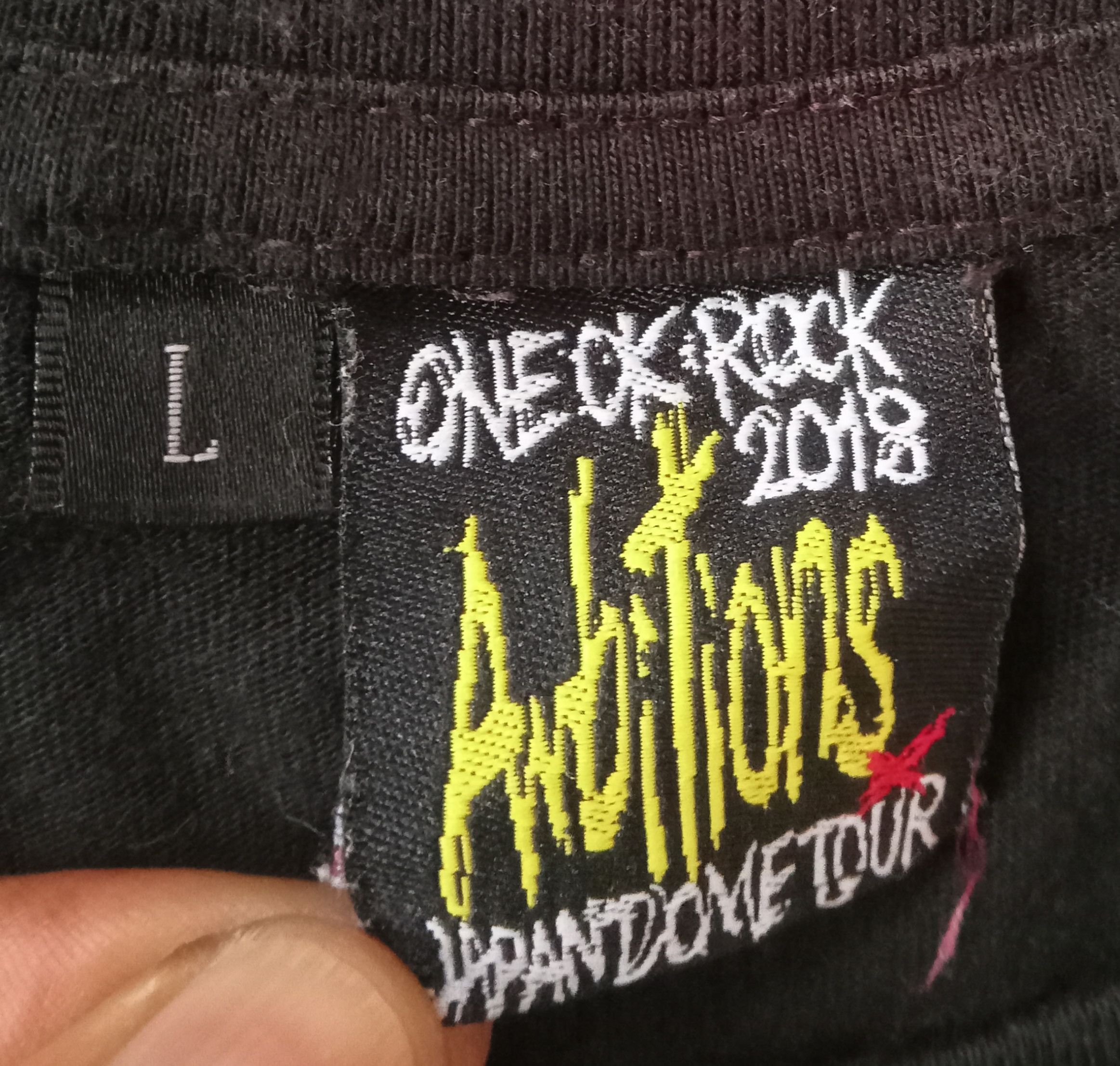 Band Tees One Ok Rock 2018 Japan Dome Tour T Shirt Size US L / EU 52-54 / 3 - 3 Thumbnail