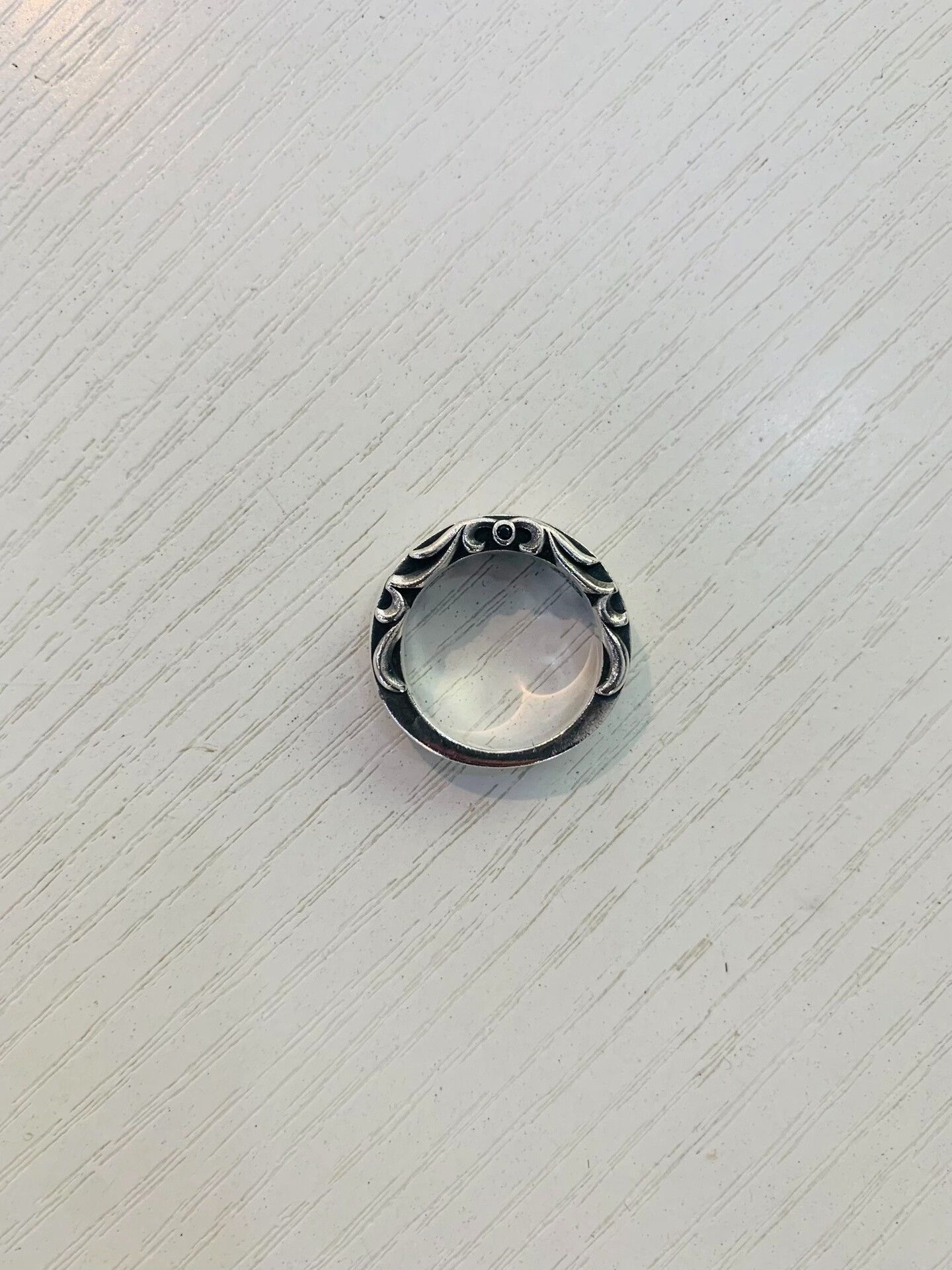 AQUA Silver925 Japanese Ring Size 9 Size ONE SIZE - 1 Thumbnail