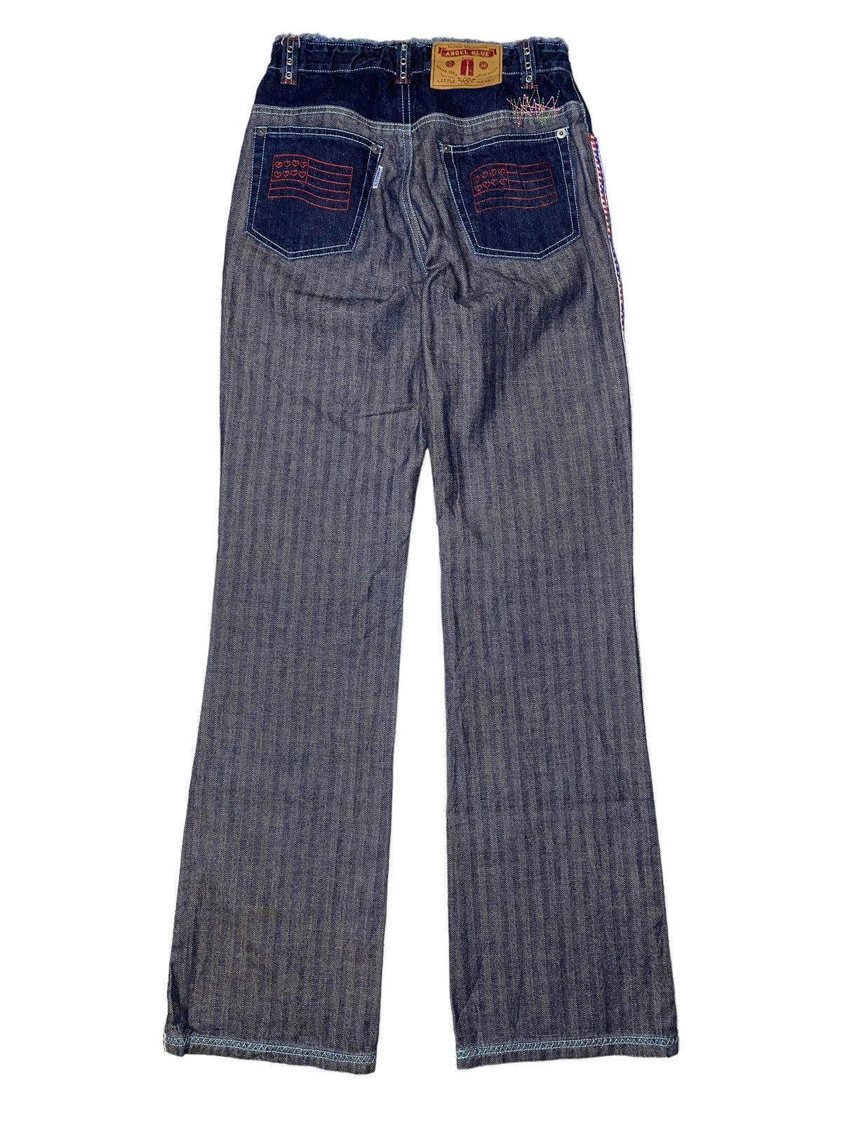 Angel Blue 2000's Angel Blue Teddy Bear Cute Y2K Jeans Size 36" / US 14 / IT 50 - 2 Thumbnail