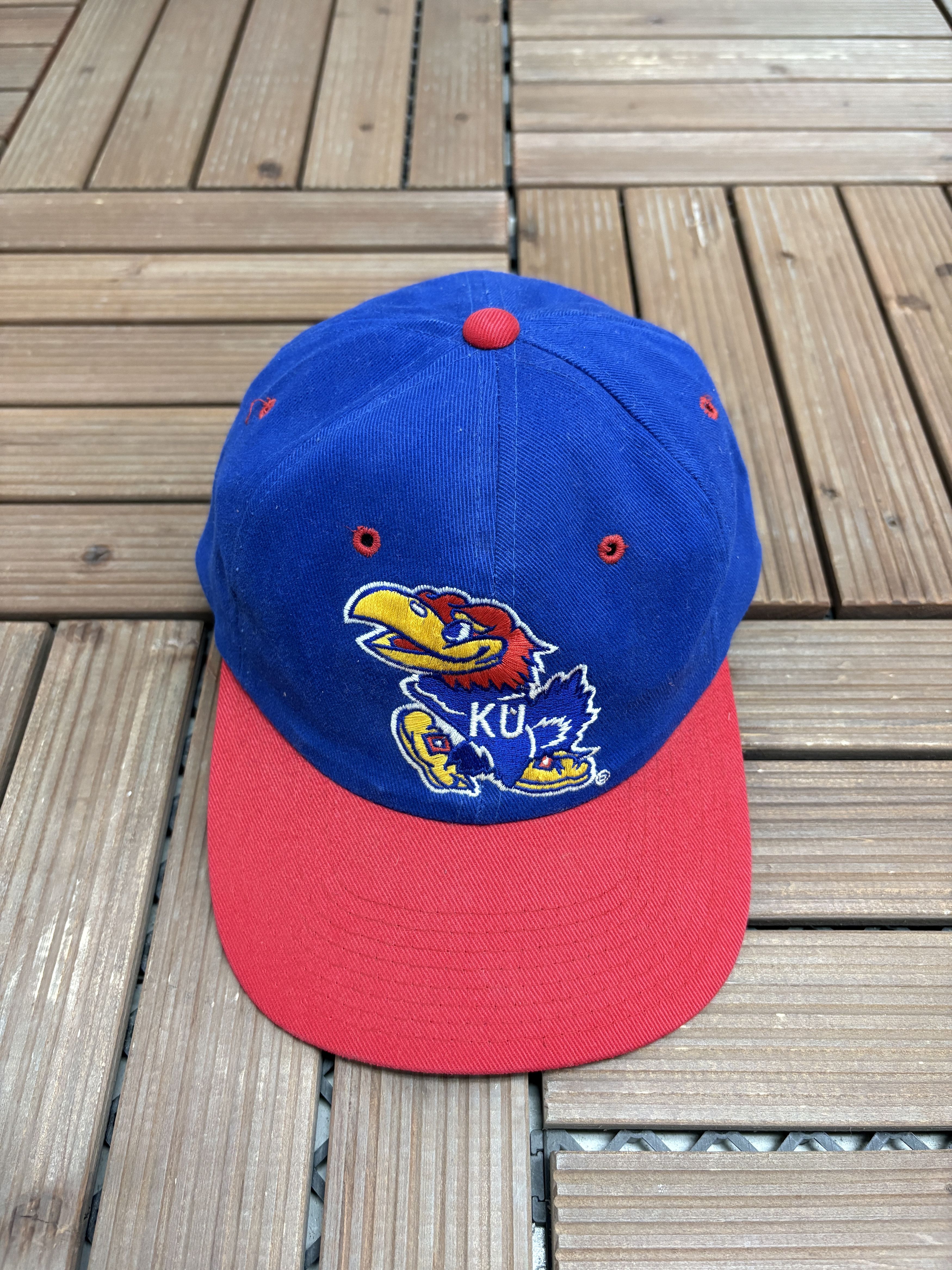 Starter Kansas Jayhawks Embroidered Vintage Starter Hat Cap Size ONE SIZE - 2 Thumbnail