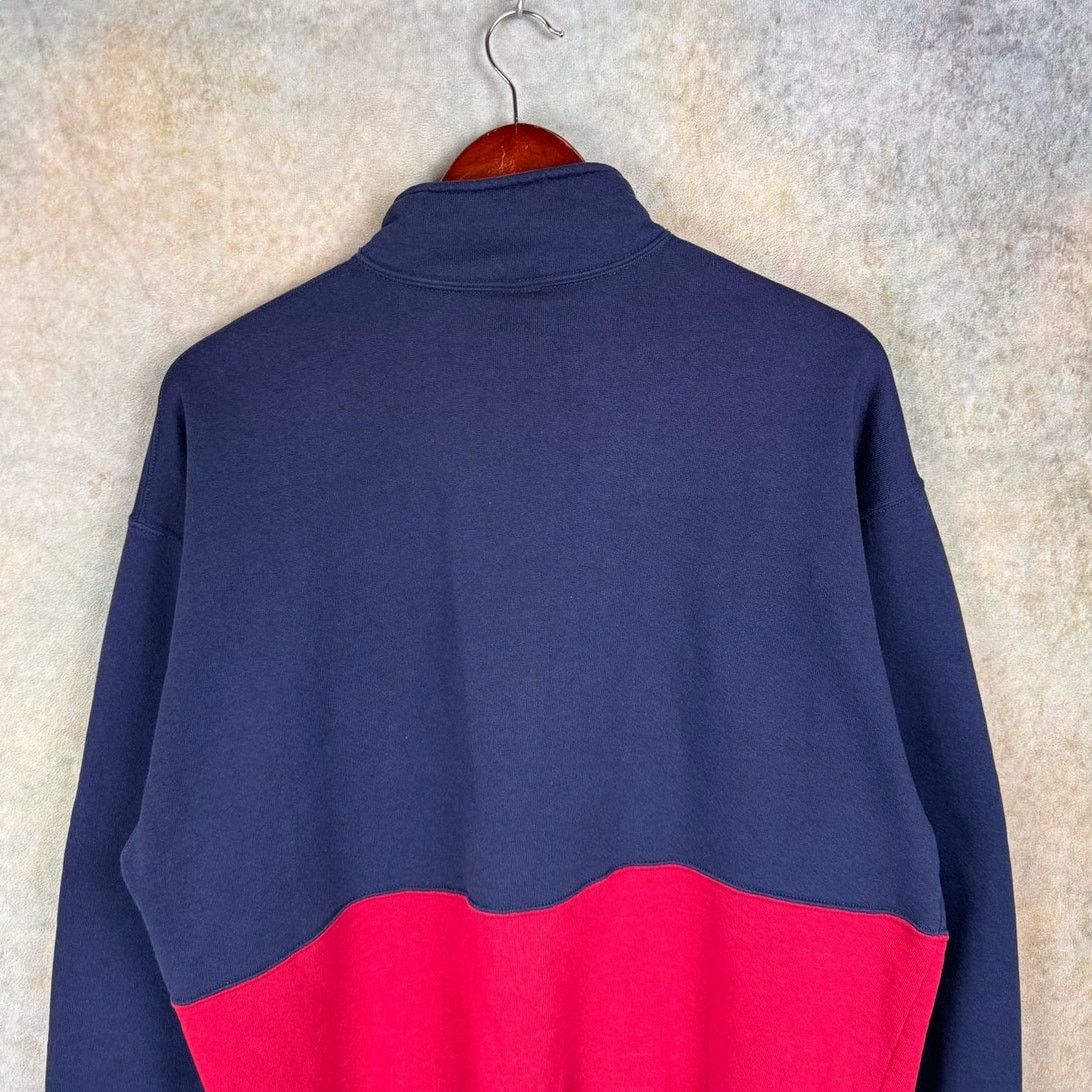 Russell Athletic × Vintage VTG 90s Russell Athletic Q Zip Sweatshirt Sz XL USA Made Size US XL / EU 56 / 4 - 9 Thumbnail