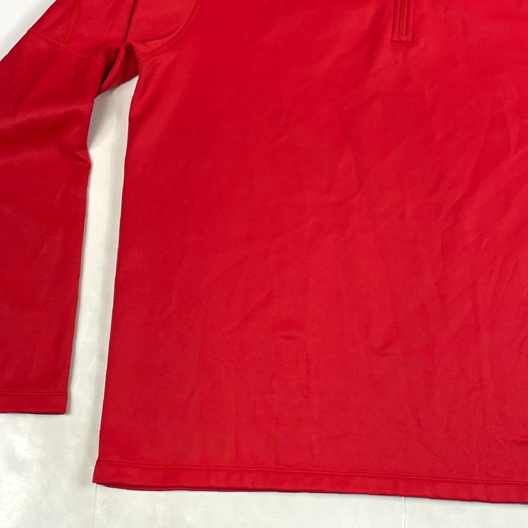 Merrell Merrell Jacket Mens Large Red Fleece Lined 1/4 Zip Pullover Outdoor Casual Coat Weather Wind-Resistant Size US L / EU 52-54 / 3 - 6 Thumbnail