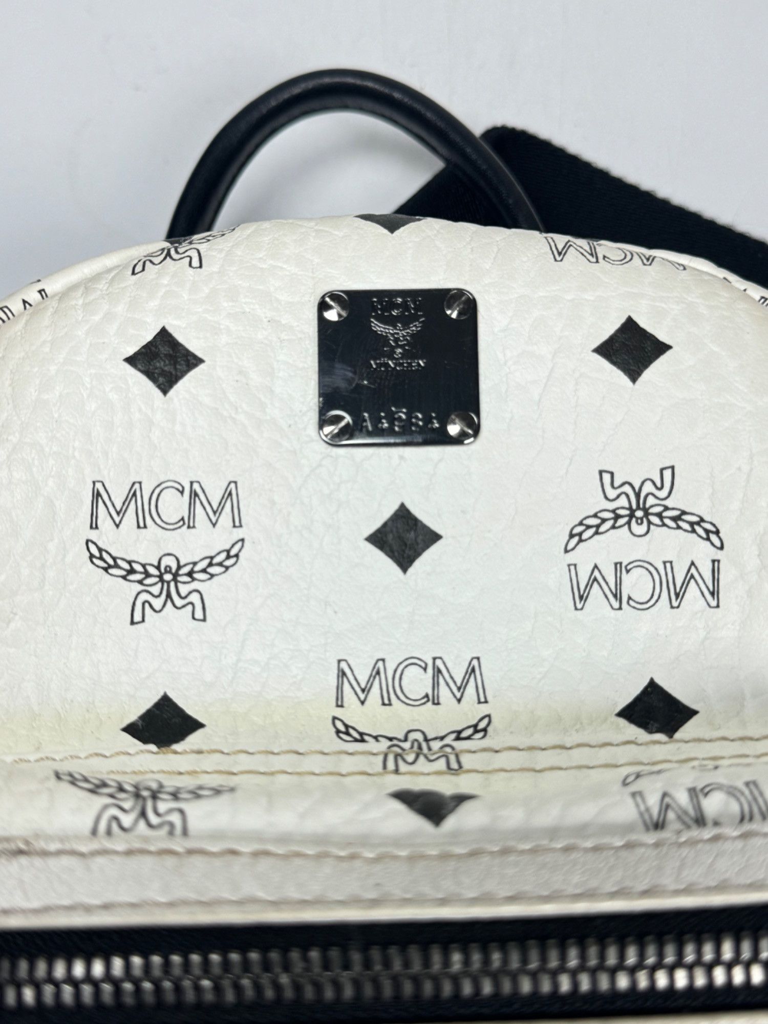 MCM MCM Monogram Visetos Back Pack Size ONE SIZE - 8 Thumbnail