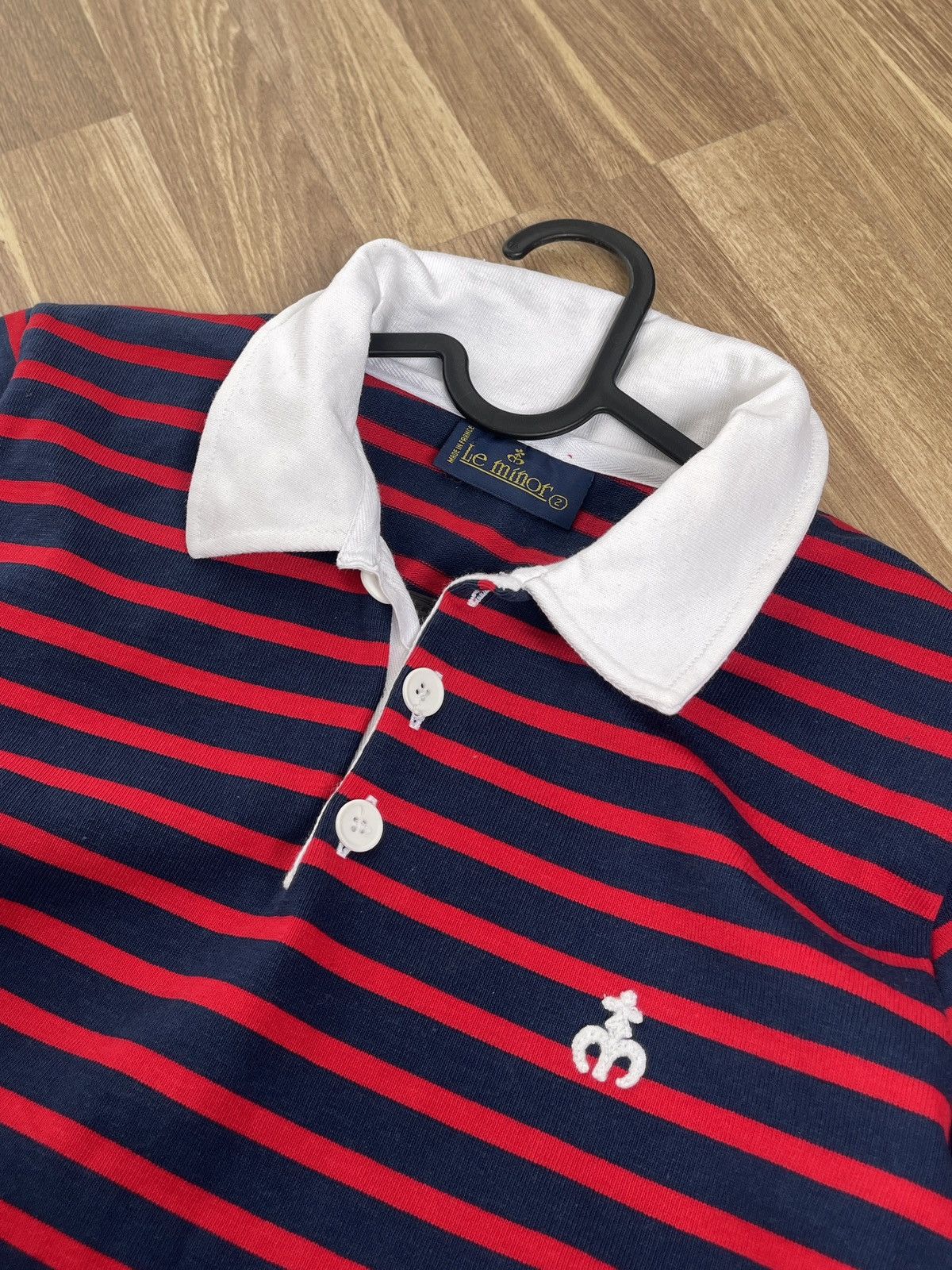 Other Le Minor Cotton Rugby Shirts Size 2/S Made in France Size US S / EU 44-46 / 1 - 5 Thumbnail