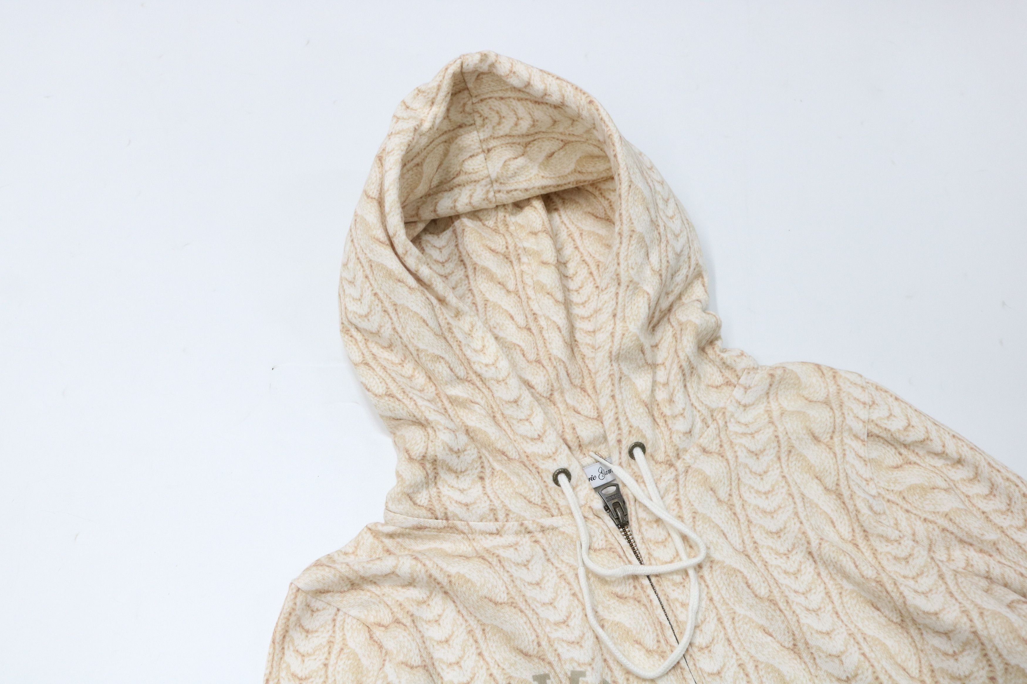 Hysteric Glamour HYSTERIC GLAMOUR Rope Pattern Zip-Up Hoodie Size ONE SIZE - 6 Thumbnail