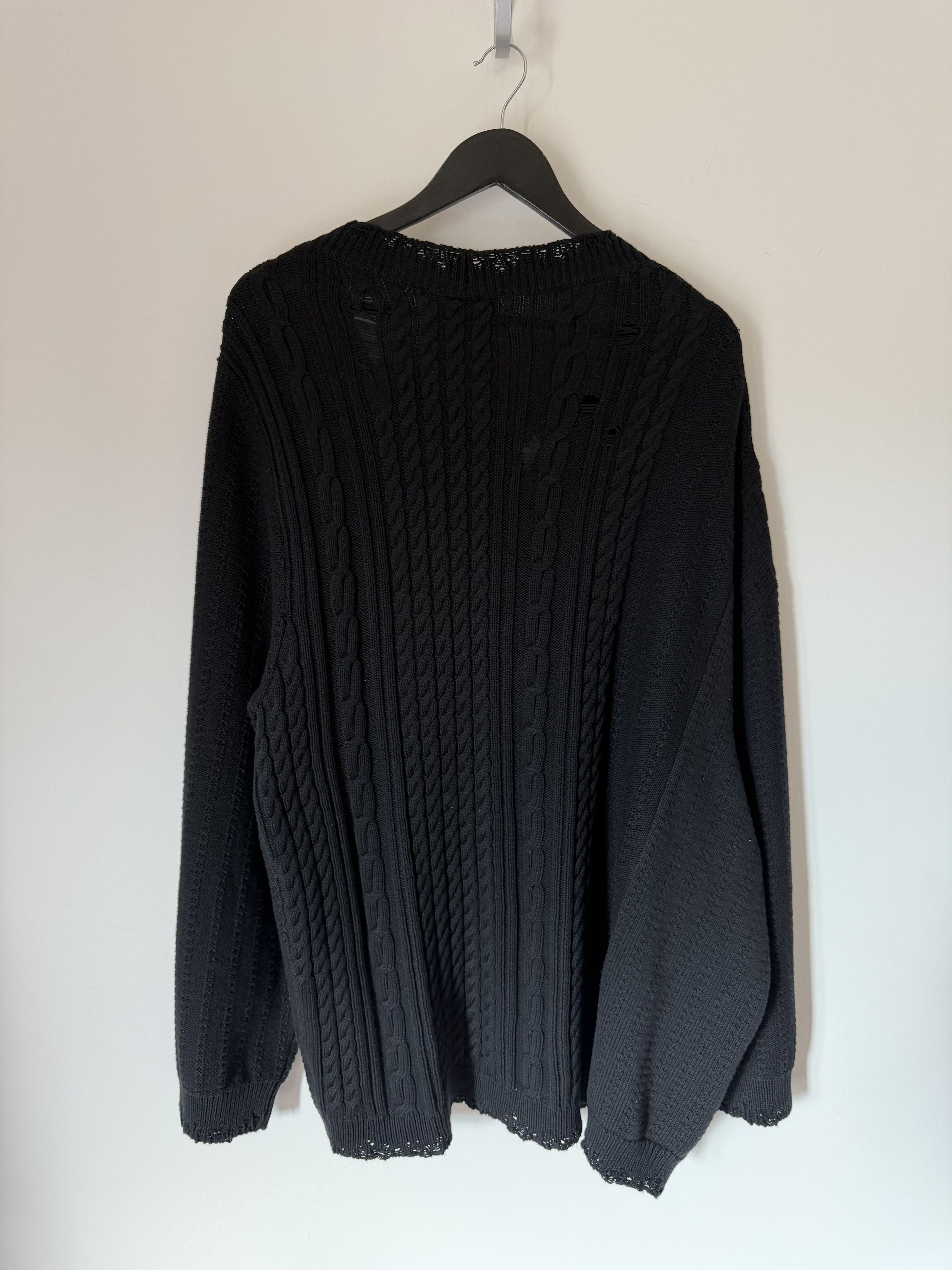 Enfants Riches Deprimes Enfants Riches Deprimes Asymmetrical Cardigan in Black Size US XXL / EU 58 / 5 - 6 Thumbnail
