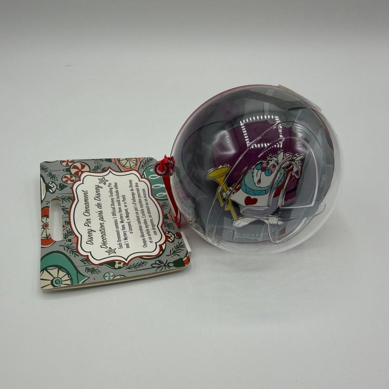 Disney Disney Pin - White Rabbit - Christmas Ornament Pin Size ONE SIZE - 1 Thumbnail