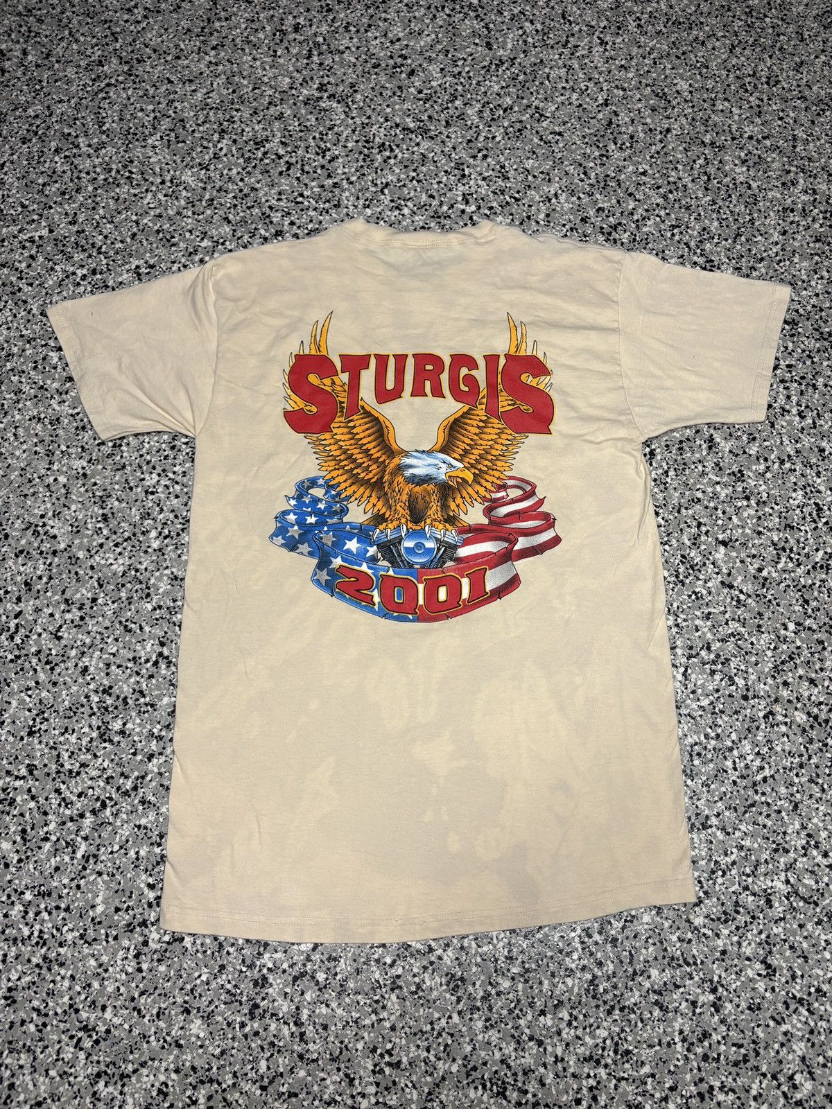Harley Davidson Vintage 2001 STURGIS Motorcycle Rally T-Shirt Size L 0774 Size US L / EU 52-54 / 3 - 1 Thumbnail