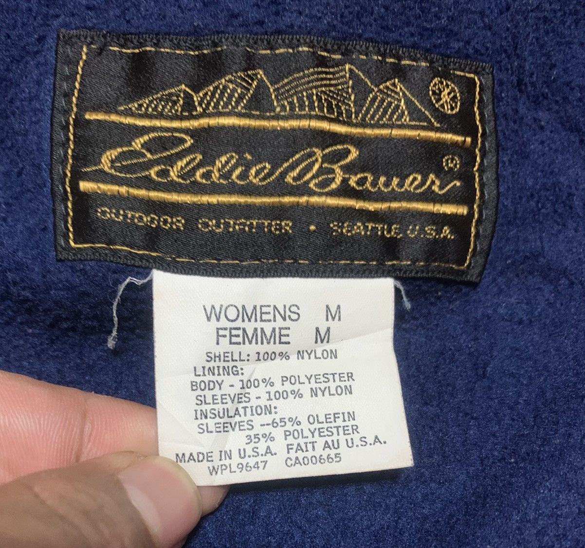 Vintage Vintage 80s Eddie Bauer Bomber Jacket Size US M / EU 48-50 / 2 - 6 Thumbnail