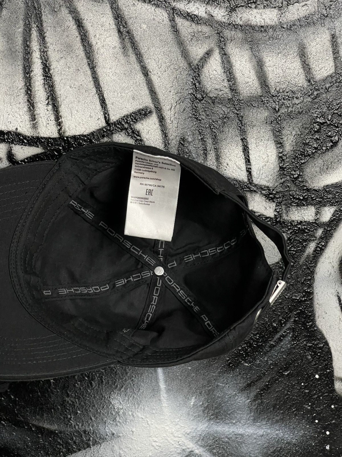 Porsche Design Porsche Design Baseball Cap Men’s Black Hat Size ONE SIZE - 6 Thumbnail