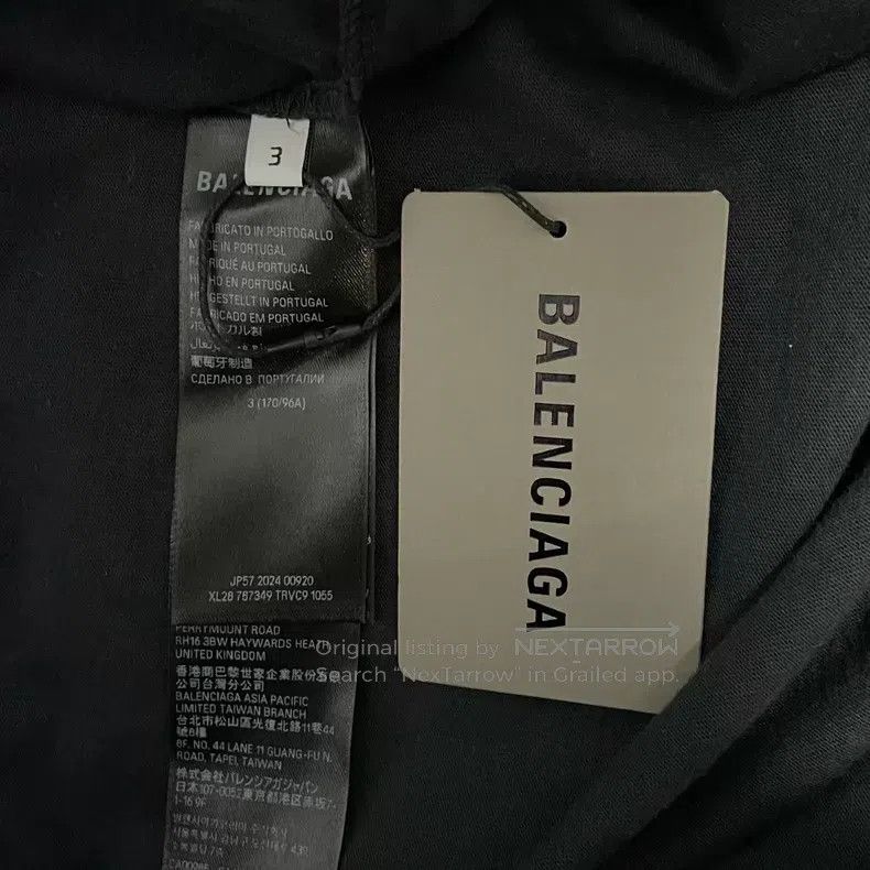 Balenciaga Balenciaga Oversized T-shirt Size US L / EU 52-54 / 3 - 5 Thumbnail