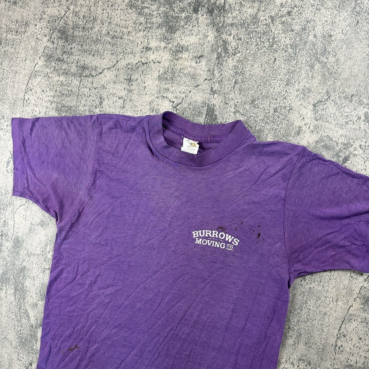 Other × Vintage Vintage 80s Faded Moving Tee Single Stitched Size US M / EU 48-50 / 2 - 6 Thumbnail