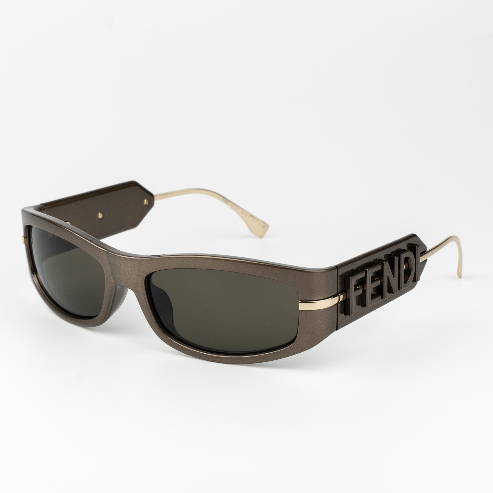 Fendi Fendi SHADOW Women Sunglasses Oval FE40120I 45E BRAND NEW Size ONE SIZE - 3 Thumbnail