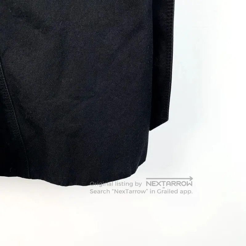 Burberry Burberry Black Cotton Women's Trench Coat. Size XXS / US 00 / IT 34 - 4 Thumbnail
