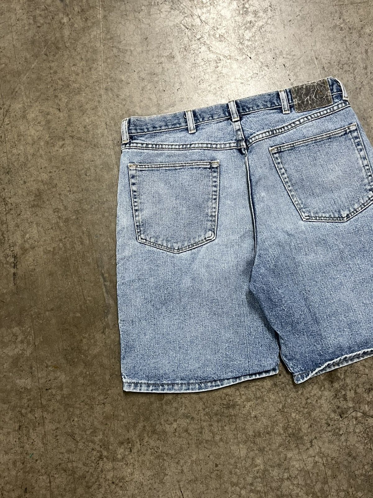 Vintage Jorts vintage baggy fit denim wash streetwear hype rare Size US 34 / EU 50 - 2 Thumbnail