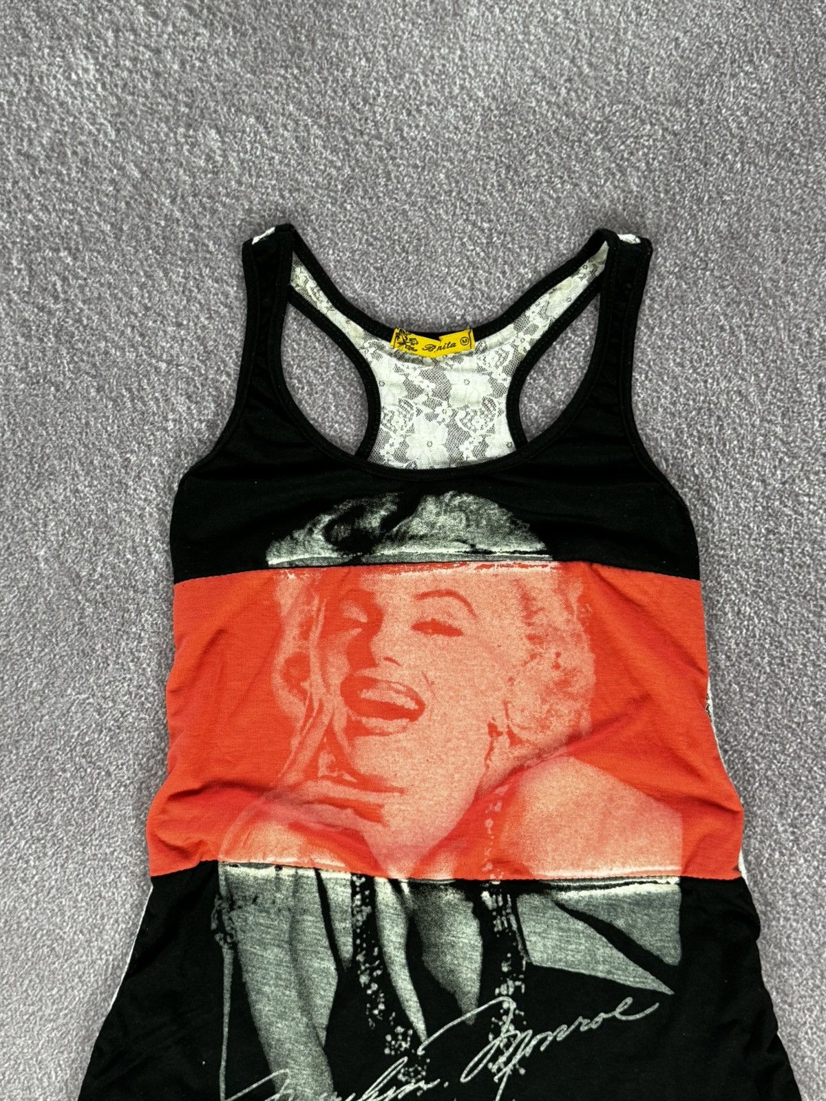 20471120 Y2K Japan Vibe Marlilyn Monroe Glamour Tank Top Size M / US 6-8 / IT 42-44 - 2 Thumbnail
