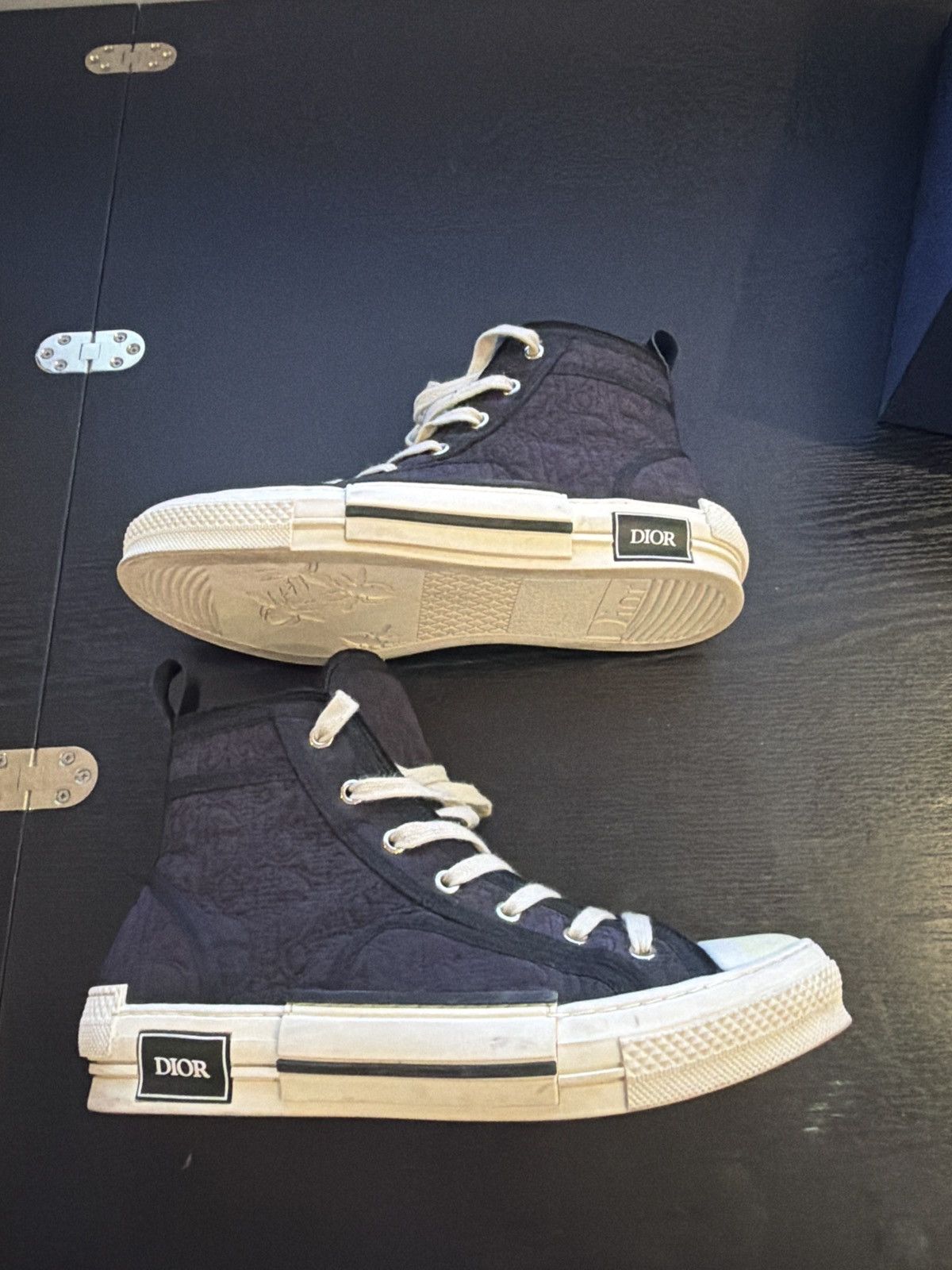 Dior Dior B23 Black Oblique Kumo Size US 9 / EU 42 - 1 Thumbnail